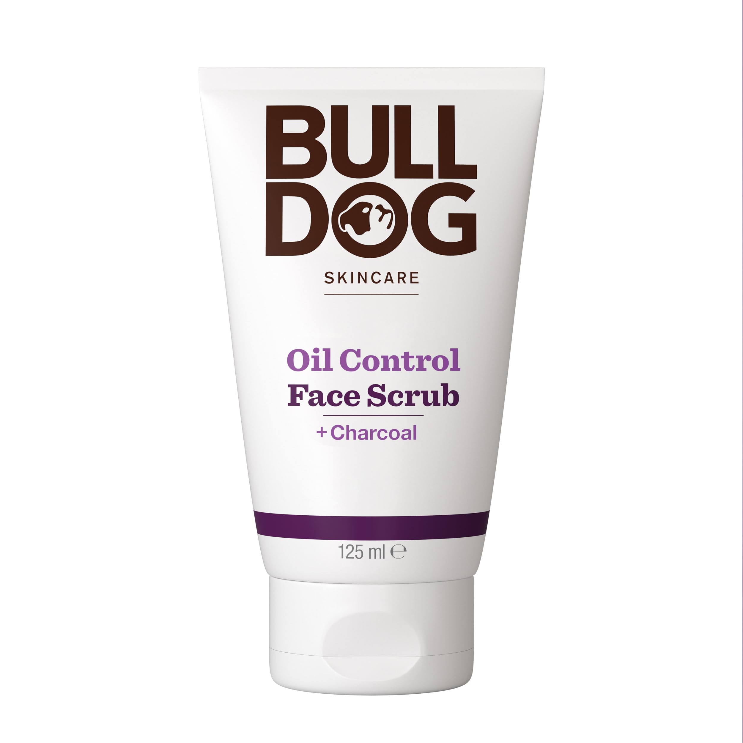 Bulldog Skincare for Men Oil Control Face Scrub with Charcoal and Juniper, 125ml