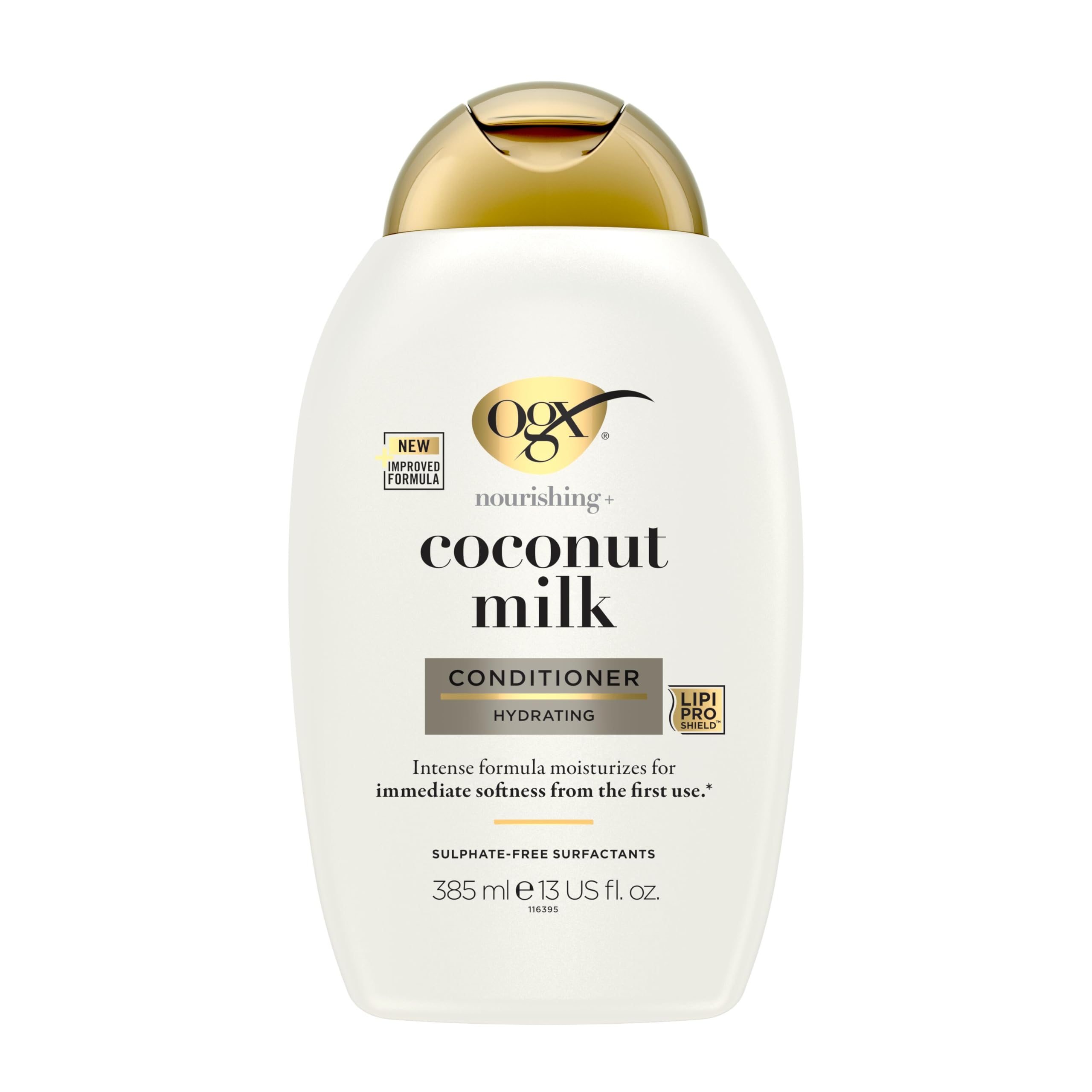 OGX Coconut Milk Conditioner for Dry Damaged Hair (385ml)