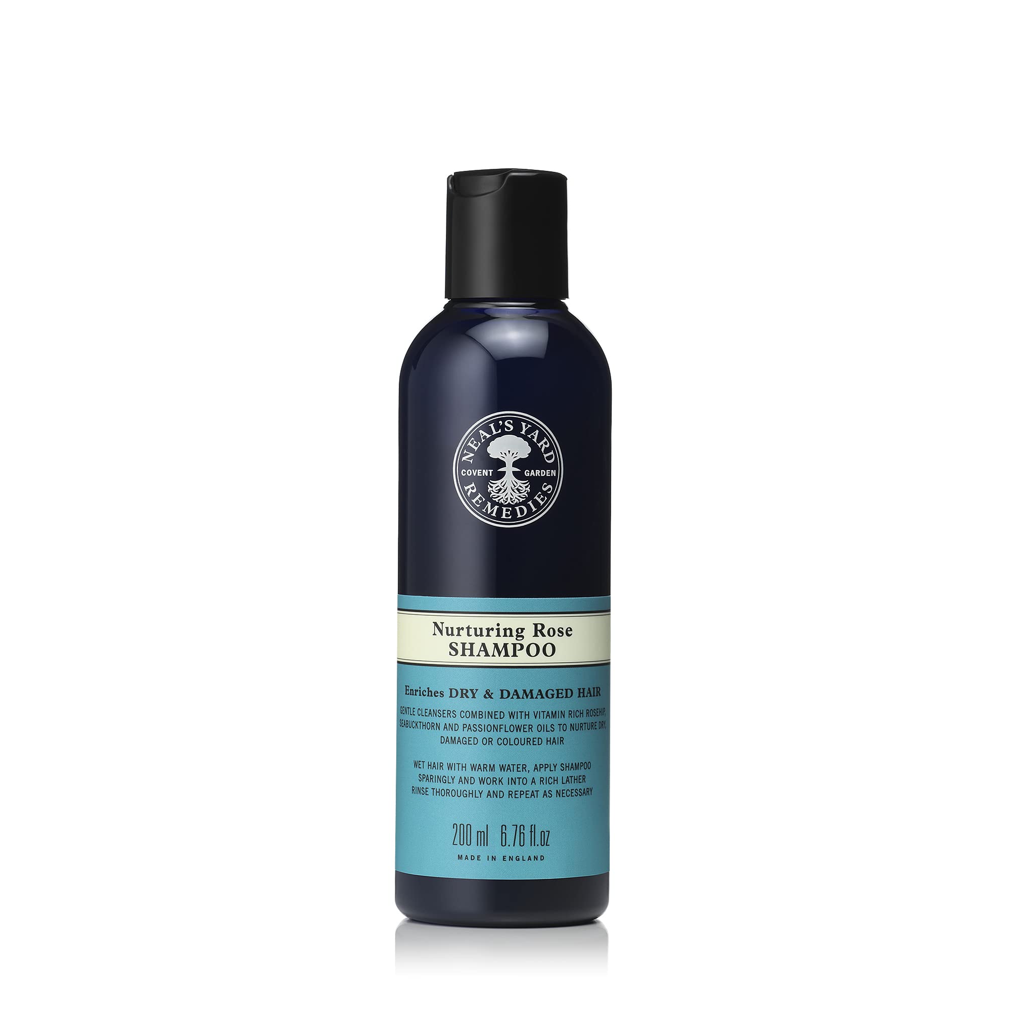 Neal's Yard Remedies Nurturing Rose Shampoo for Damage & Vibrancy Enhancement