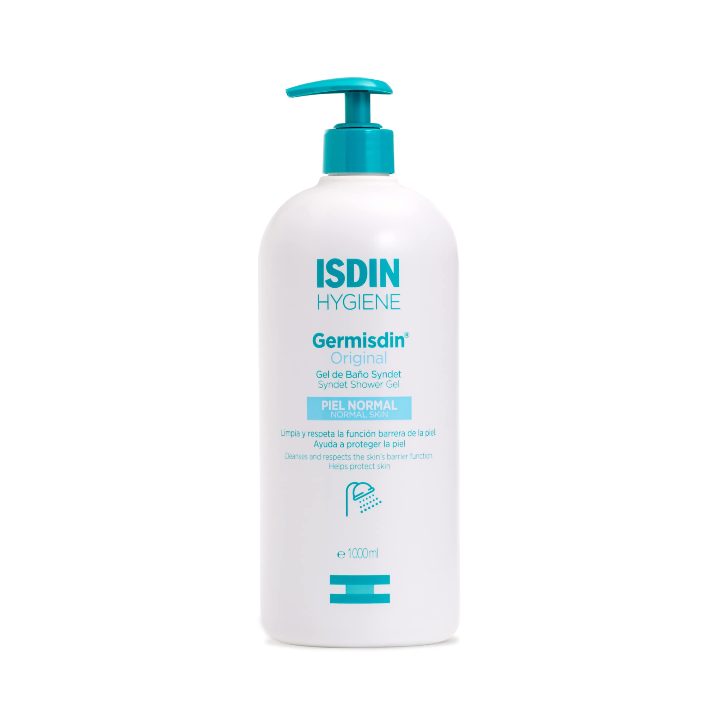ISDIN Germisdin Original Syndet Shower Gel for Daily Use 1000ml