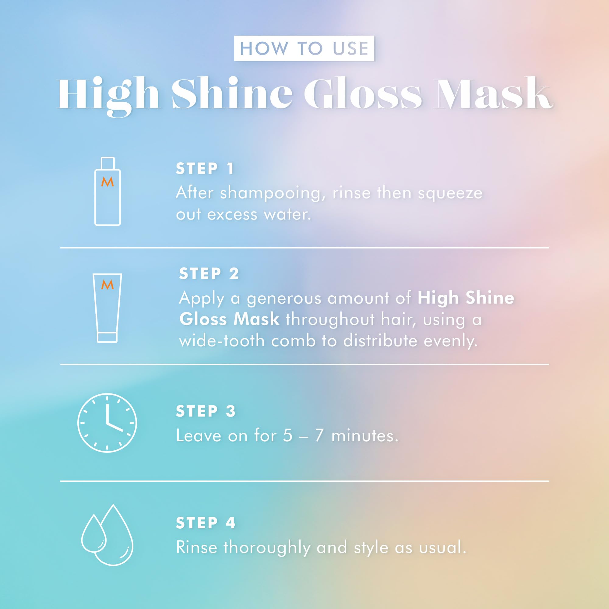 Moroccanoil High Shine Gloss Maske für spiegelglattes Haar 7
