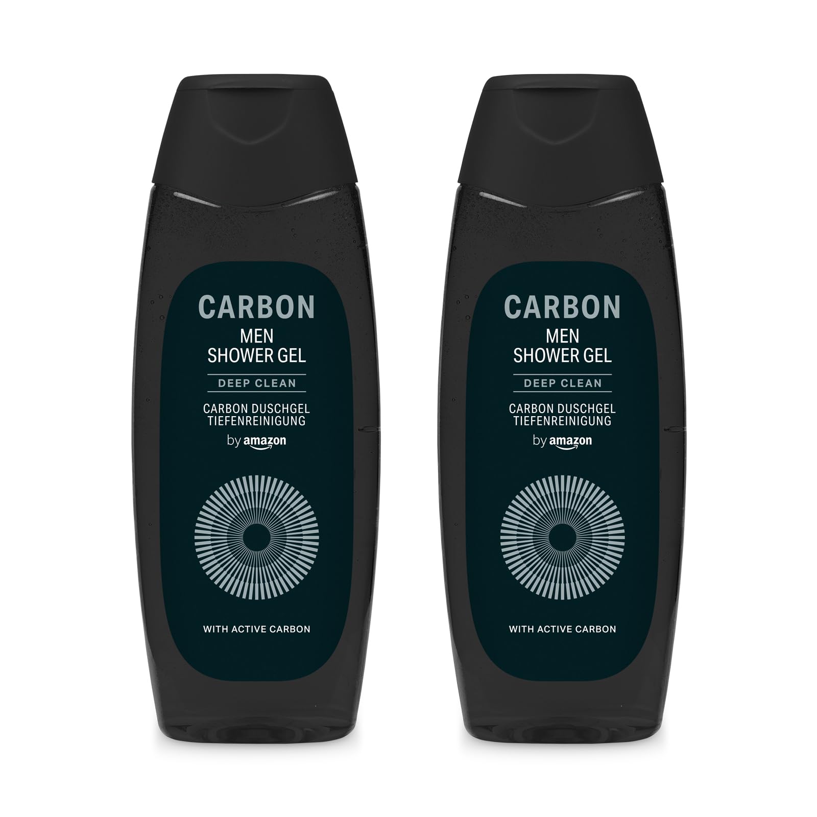 by Amazon Men Carbon Duschgel, 2 x 500 ml