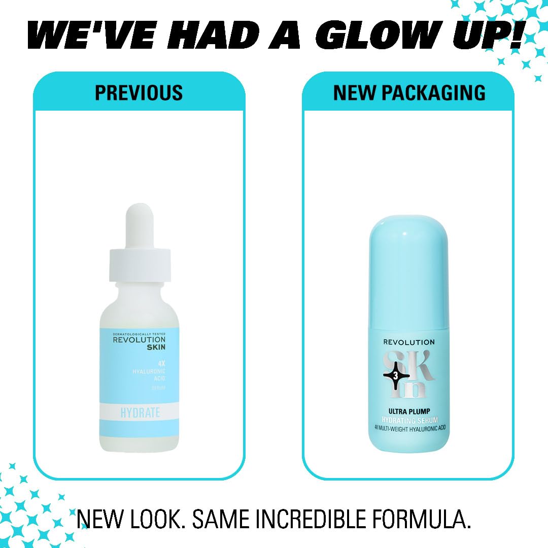 Revolution Skincare London Ultra Plump Multi-Weight Hyaluronic Acid Hydrating Serum