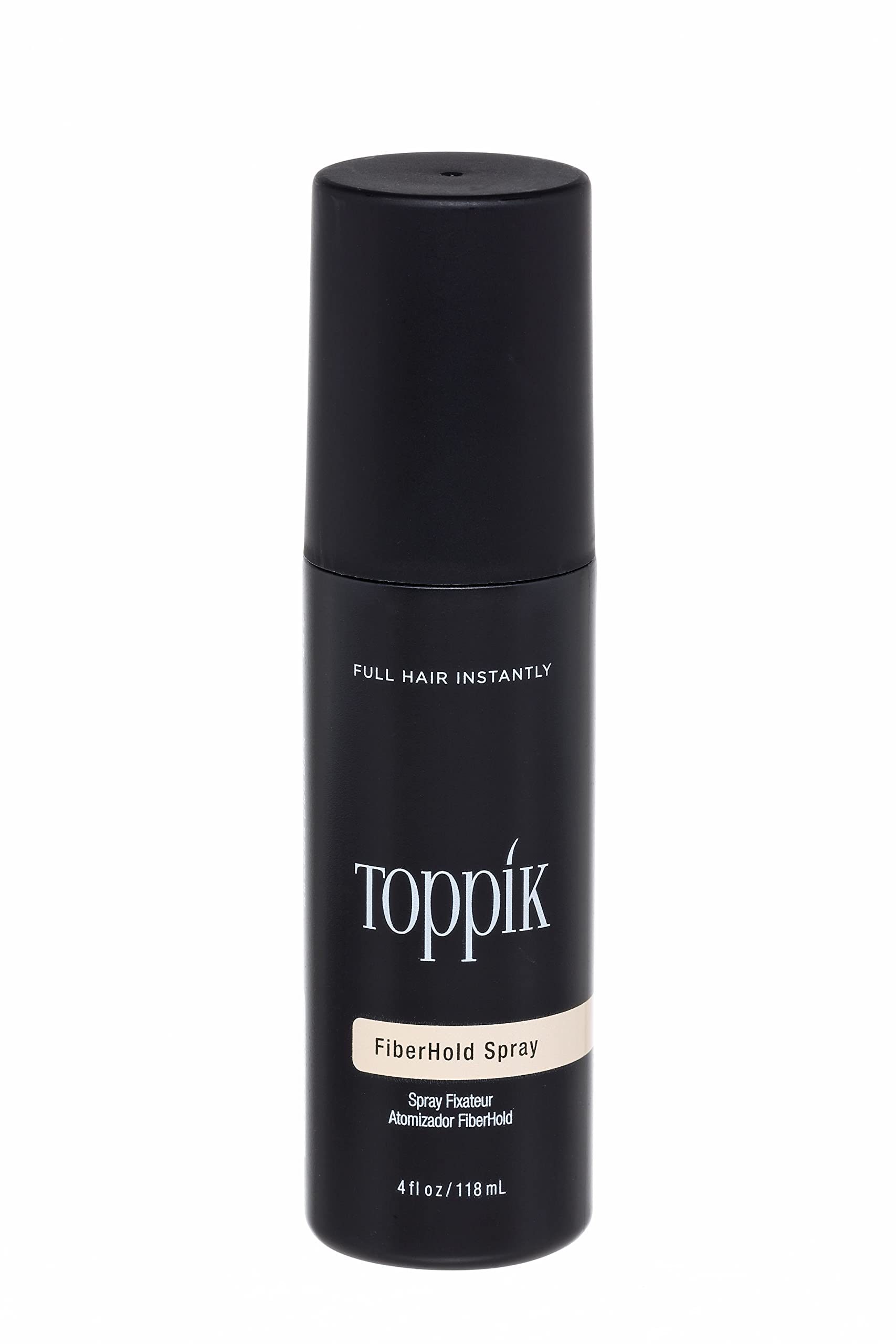 Toppik FiberHold Spray stärkt die Verbindung zwischen Haarfasern und Ihrem Haar