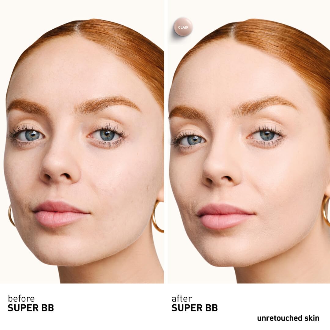 Erborian Super BB Cream Ginseng SPF 20 - High Coverage Tinted Face Care for Imperfections - Clair 40ml 6