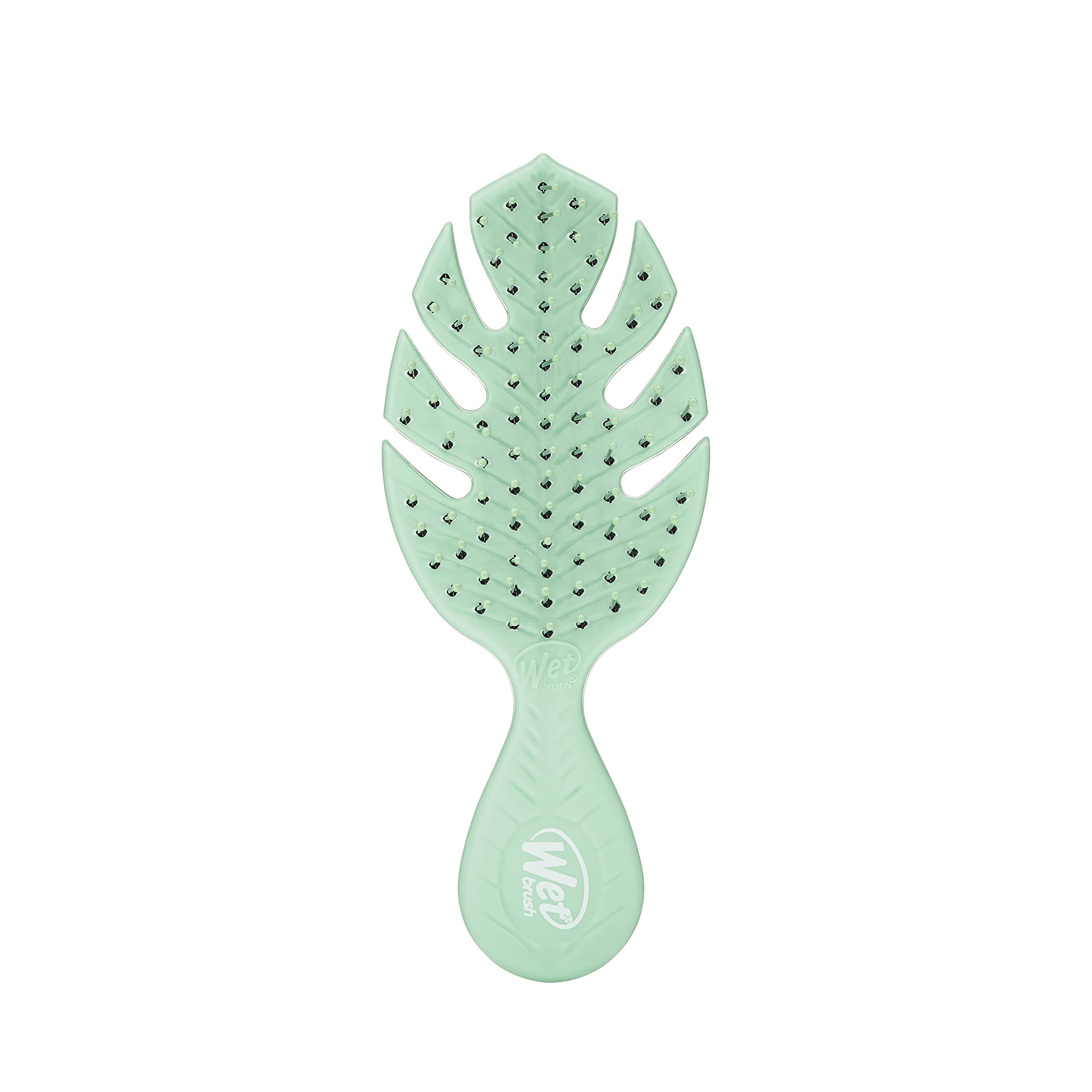 Wet Brush Go Green Mini Detangler Brush - Durable, Portable Hair Brush for All Hair Types