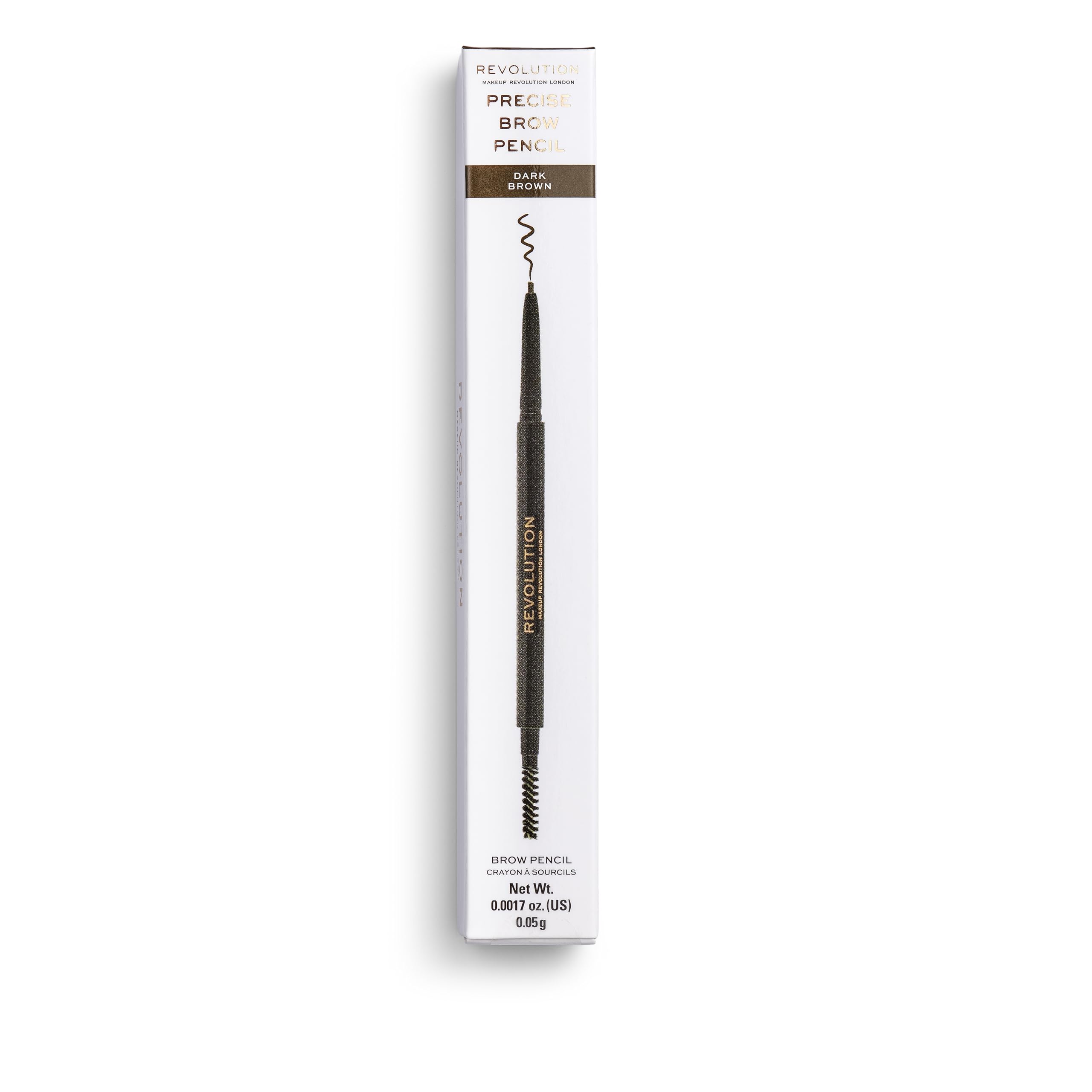 Revolution Beauty London Precise Brow Pencil, Double-Ended Tool, Dark Brown 5