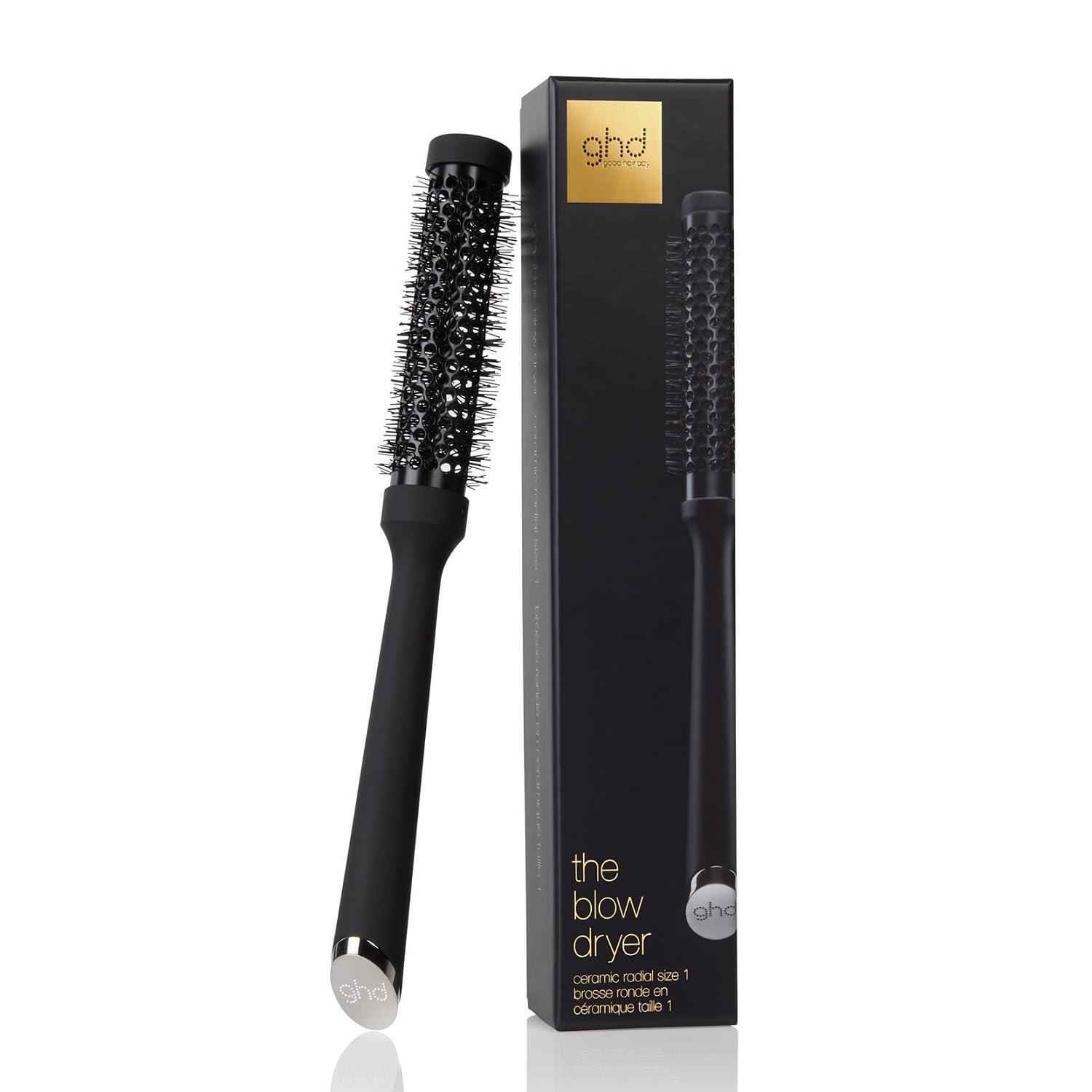 ghd The Blow Dryer 25mm Round Hair Brush - Ceramic Radial Brush (Size 1)