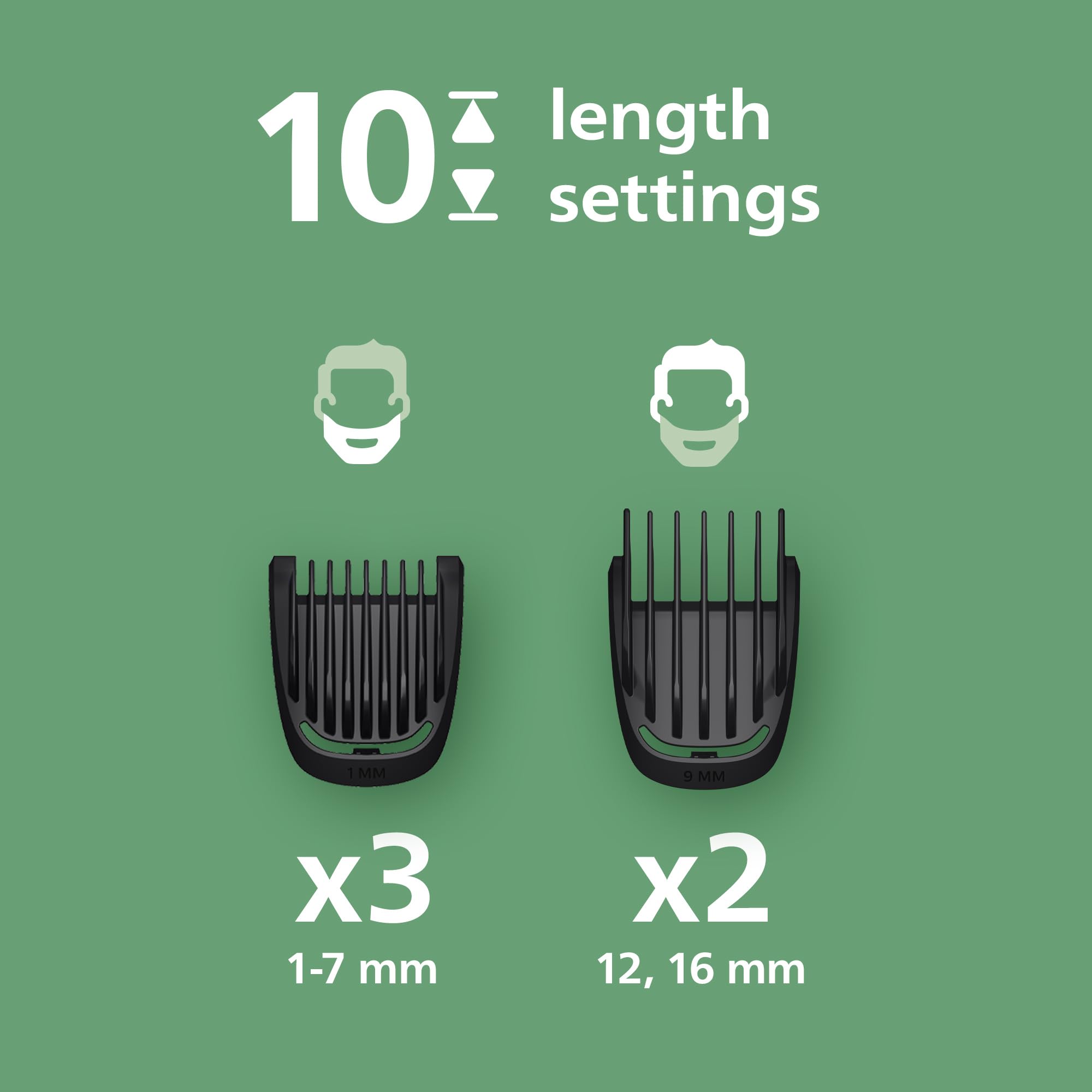 Philips Multigroom 3000 Series 7-Piece All-in-One Trimmer for Beard, Hair, and Nose 3