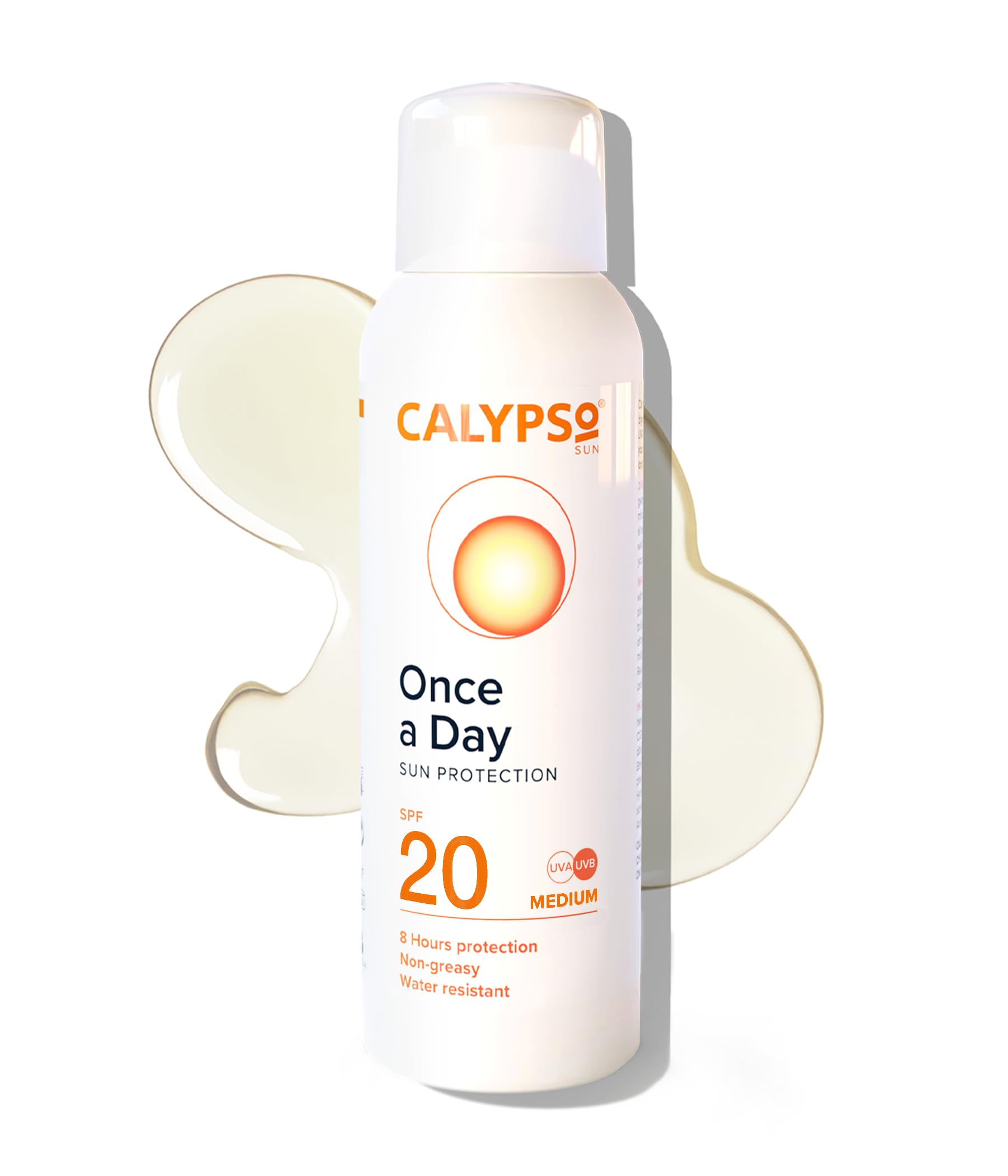 Calypso Once a Day Sun Protection Lotion SPF 20 for All Skin Types, 200 ml