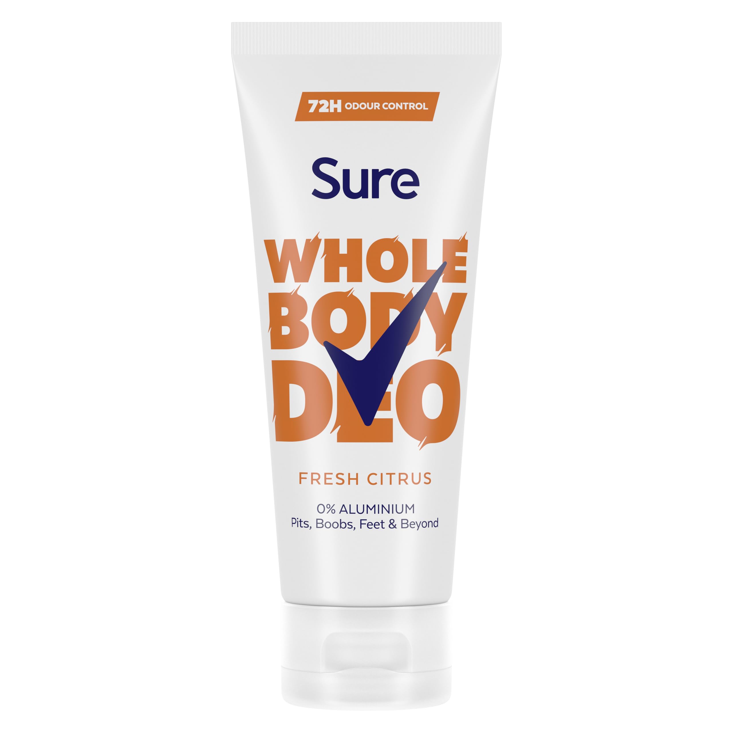 Sure Women Fresh Citrus Ganzkörper-Deodorantcreme mit frischem Duft