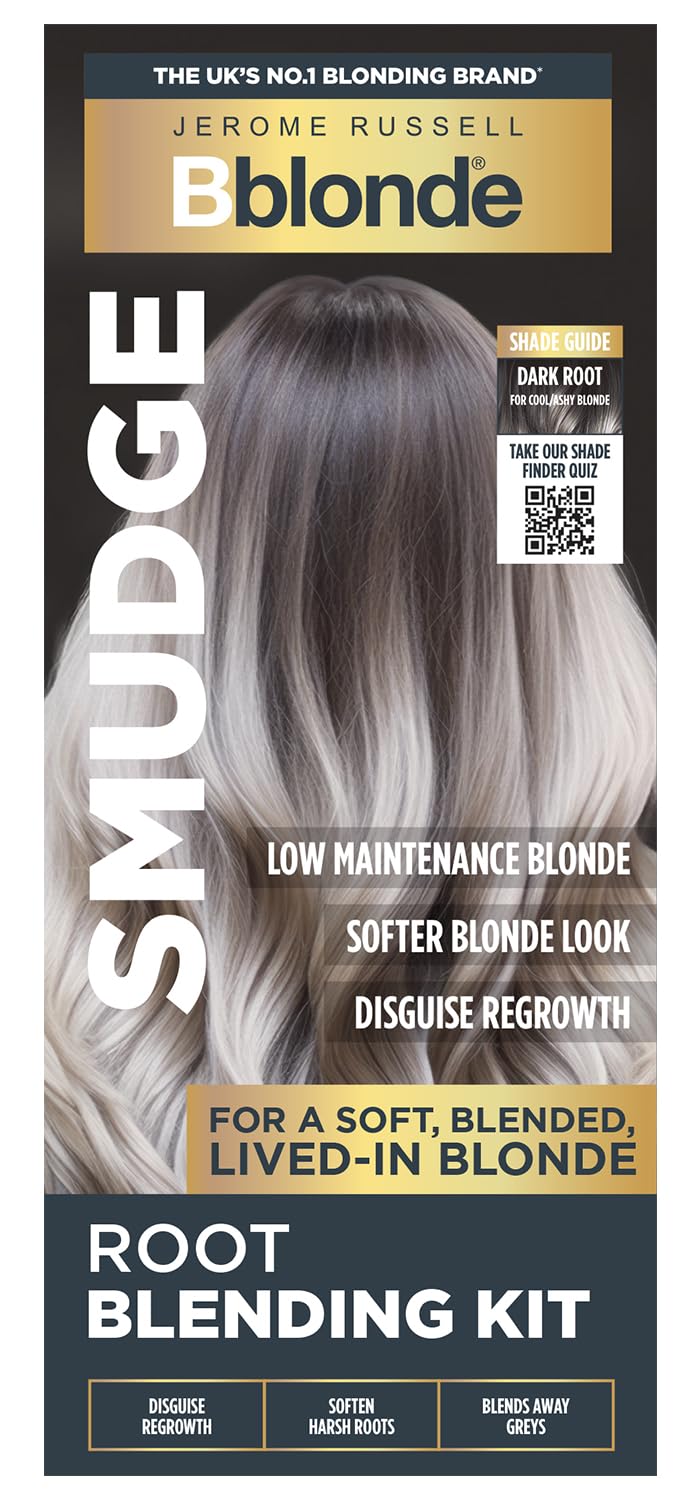 Jerome Russell Bblonde SMUDGE Root Blending Kit - Dramatic Cool | Professional At-Home Root Softening