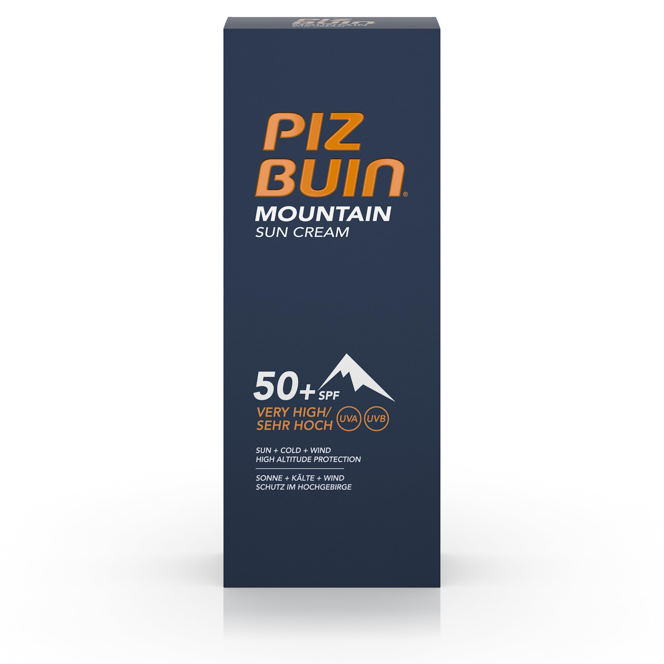 Piz Buin Mountain Face Suncream SPF 50+ (50ml) - Advanced Protection for Extreme Cold and Sun
