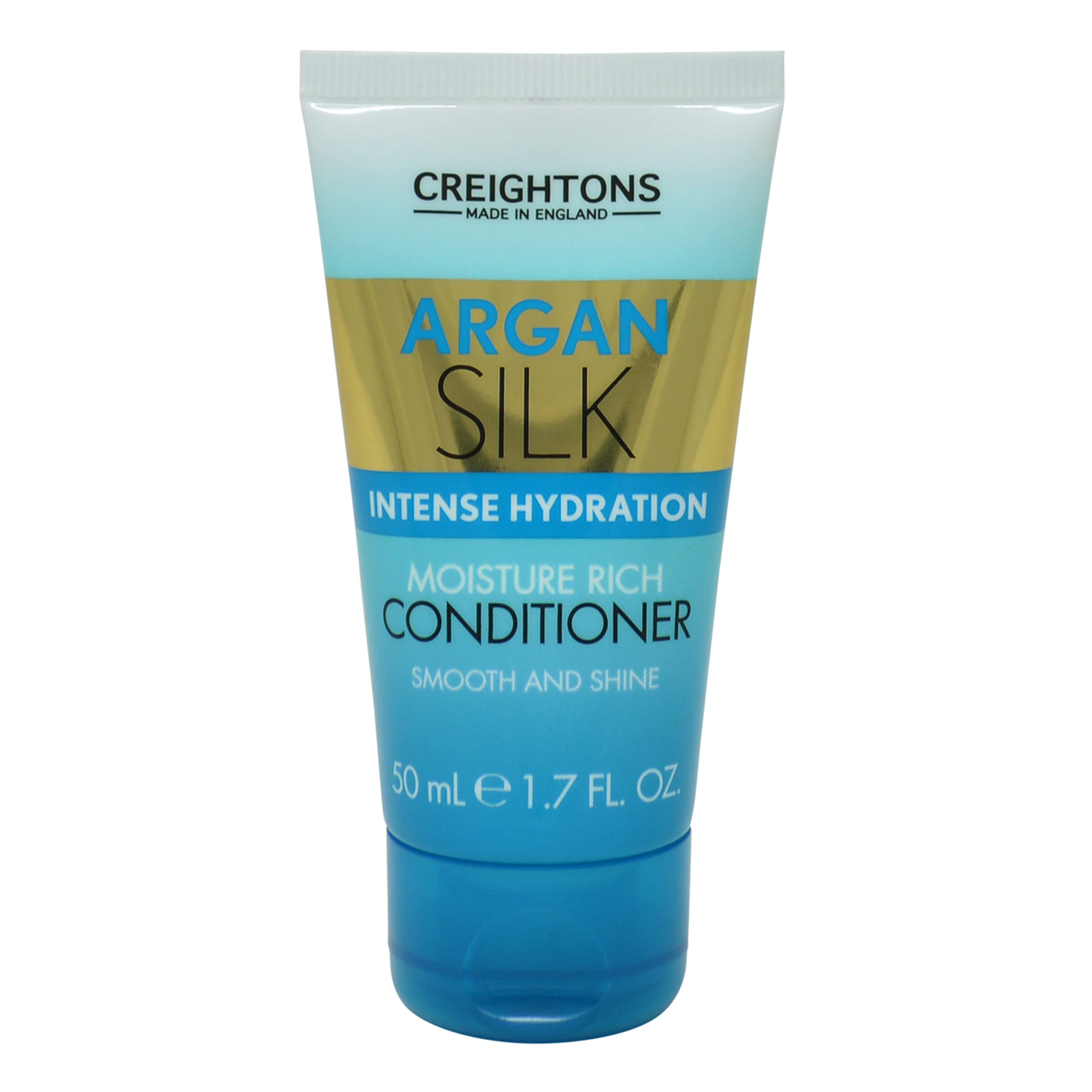 Creightons Argan Silk Moisture Rich Conditioner, Travel Size 50ml, Argan Oil Formula