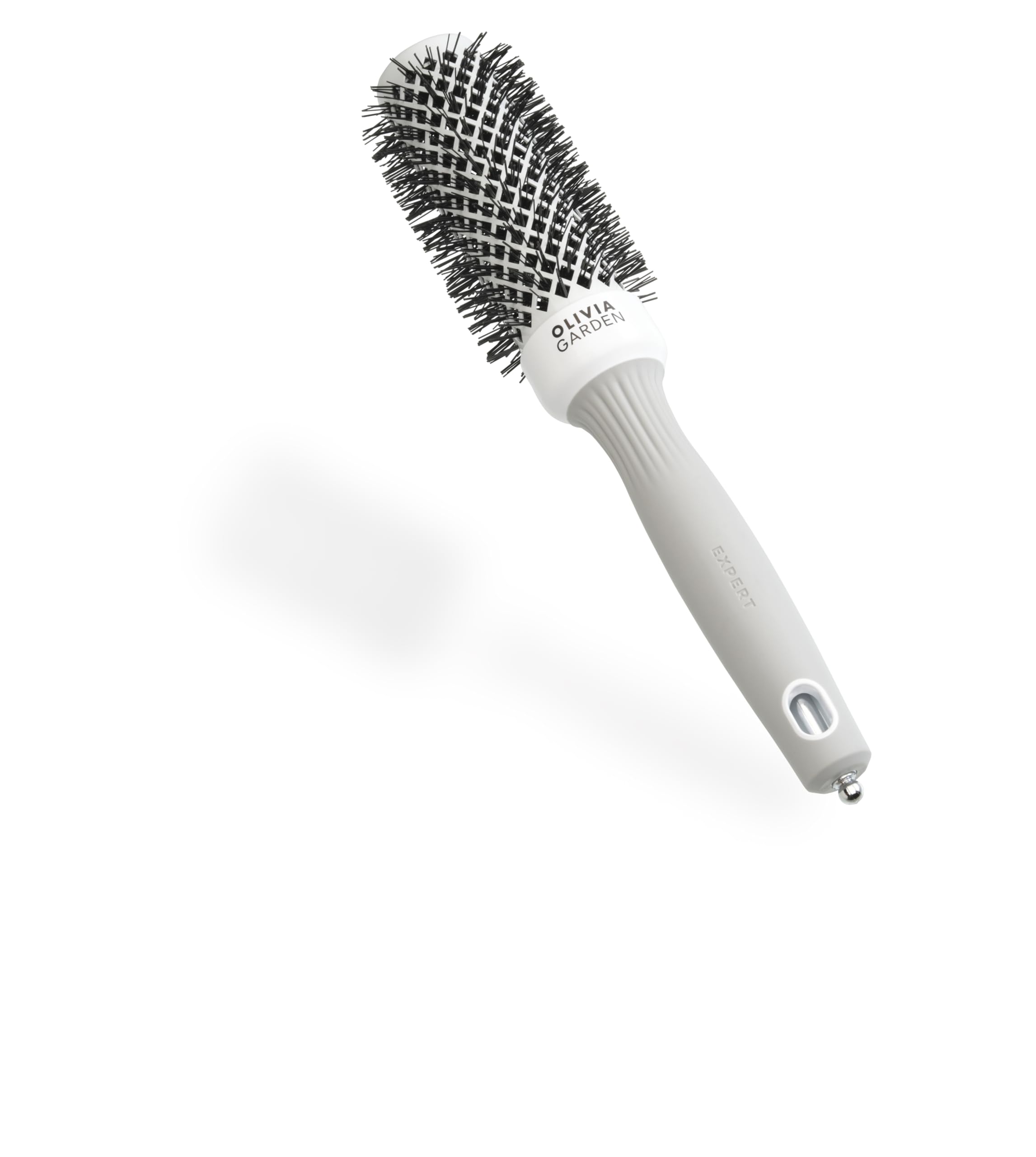 Olivia Garden Expert Blowout Shine Brush - Ceramic Coated Round Brush - Size 35