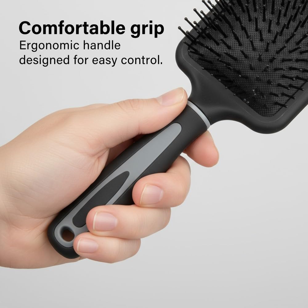 Professionelle Entwirrungsbürste mit weichen, abgerundeten Borsten 4