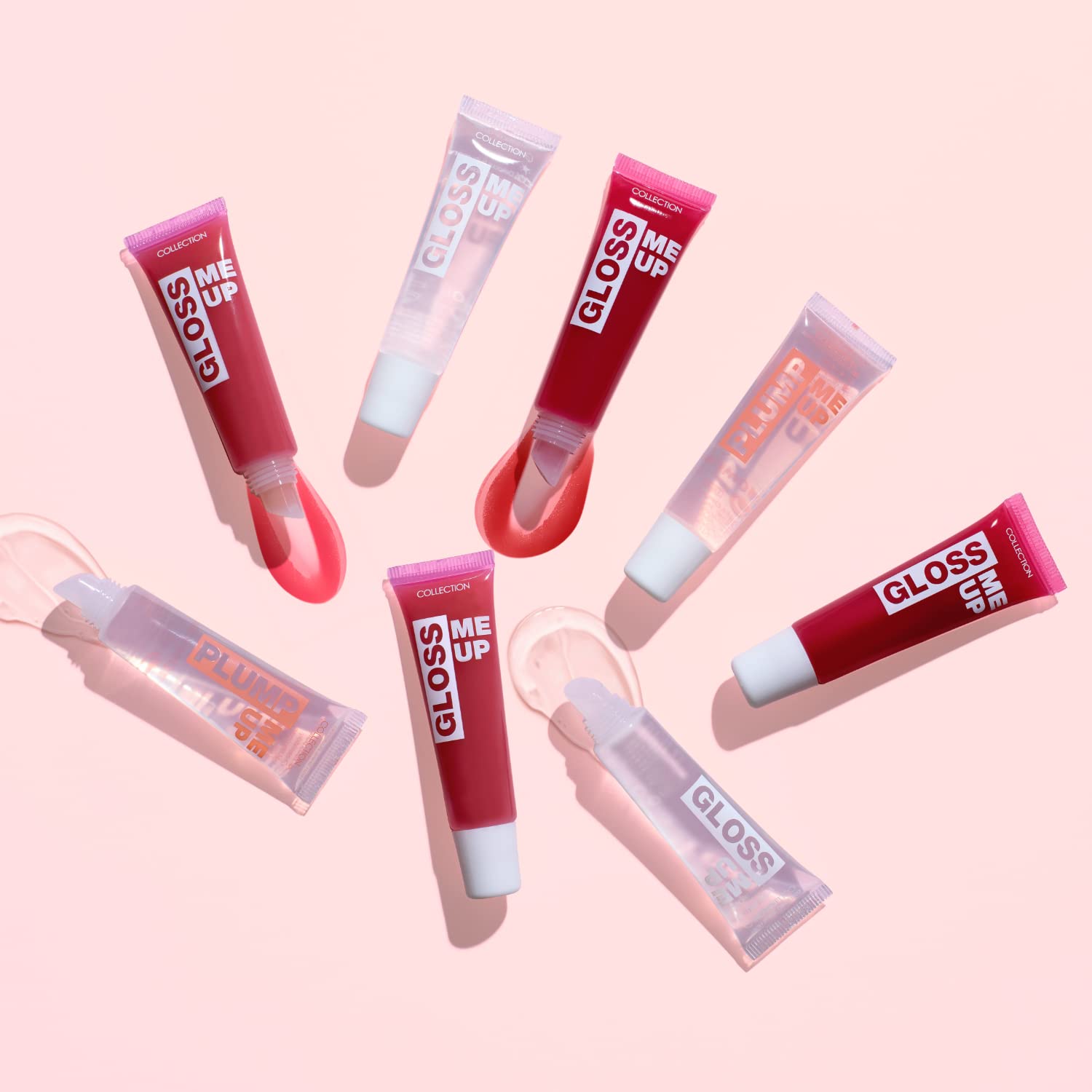 Collection Cosmetics Lasting High-Shine Gloss Me Up Lip Gloss, Pink, Lychee Scented, 10ml 5