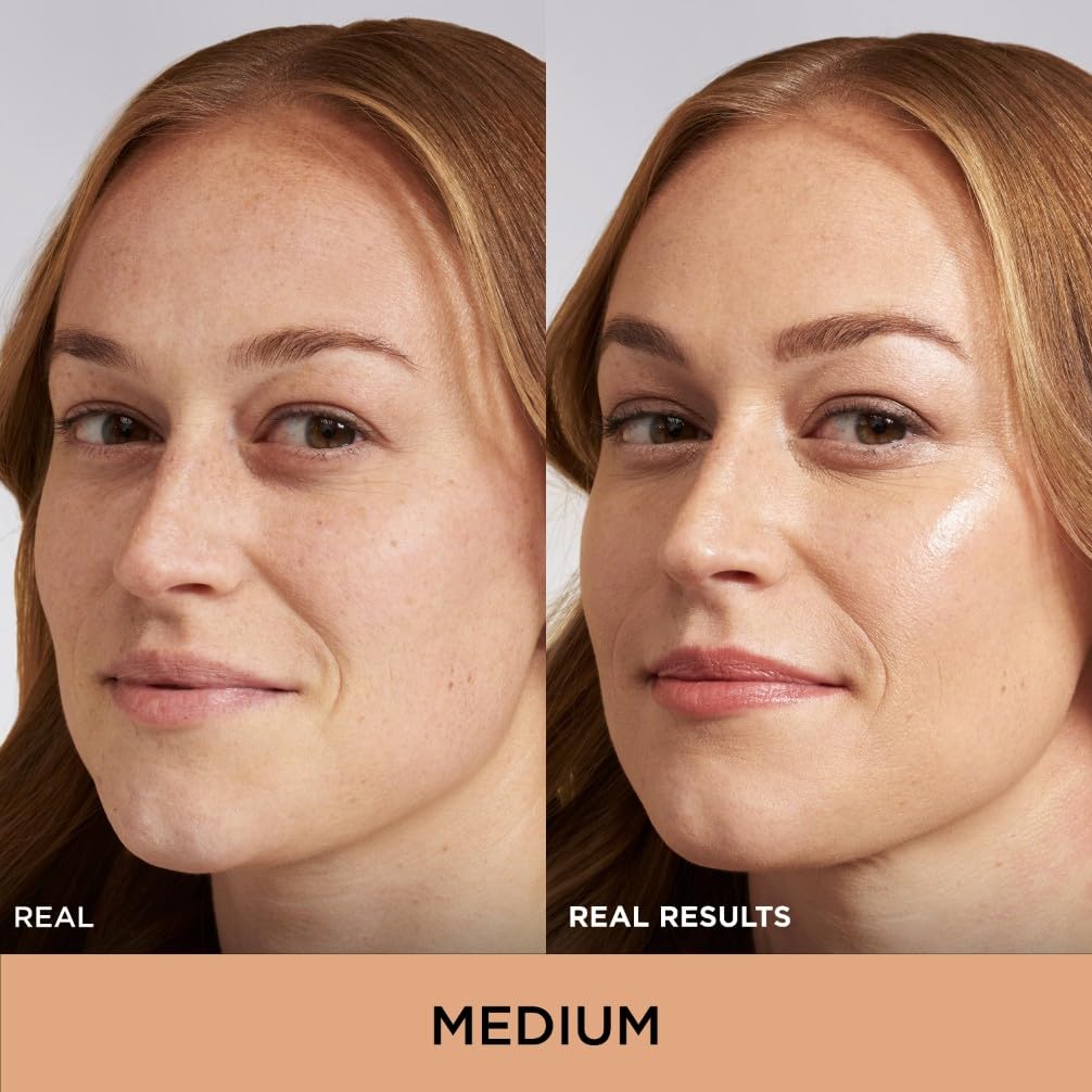 IT Cosmetics CC+ Cream Nude Glow Foundation, Medium Coverage, Instantly Brightening