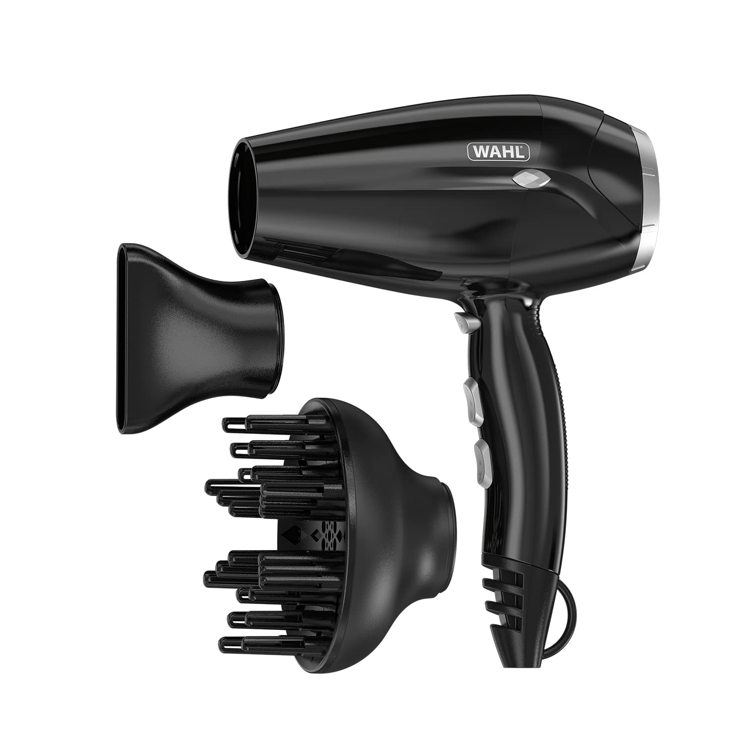 Wahl Power Shine 2000W Hair Dryer with Diffuser, Cool Shot, and 3 Heat Settings 1