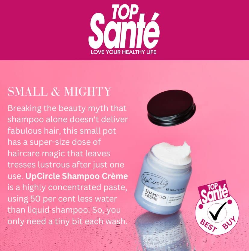 UpCircle Shampoo Crème with Rosemary Oil & Pink Berry for All Hair Types 5