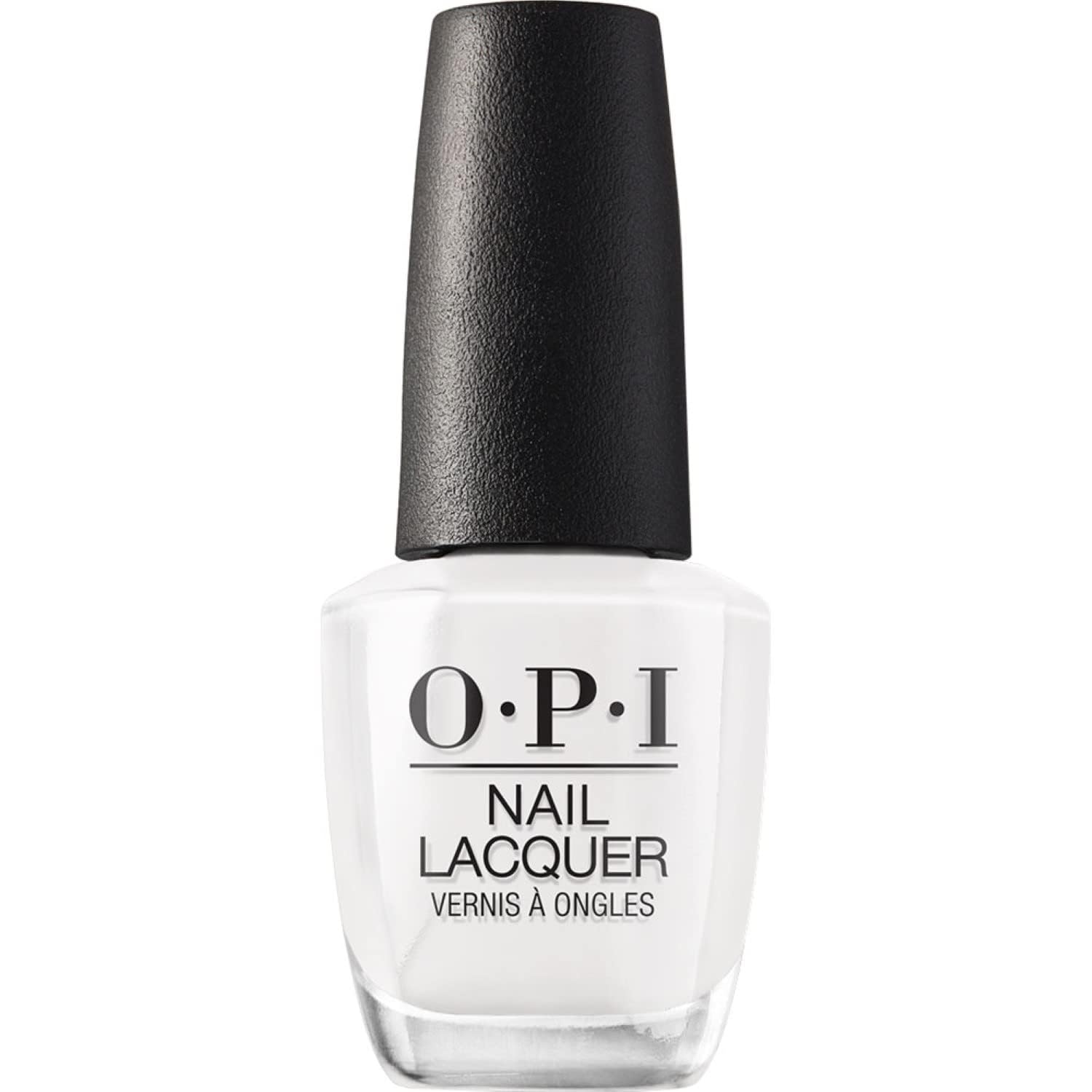 OPI Alpine Snow Nail Lacquer - Classic White Polish, 15 ml