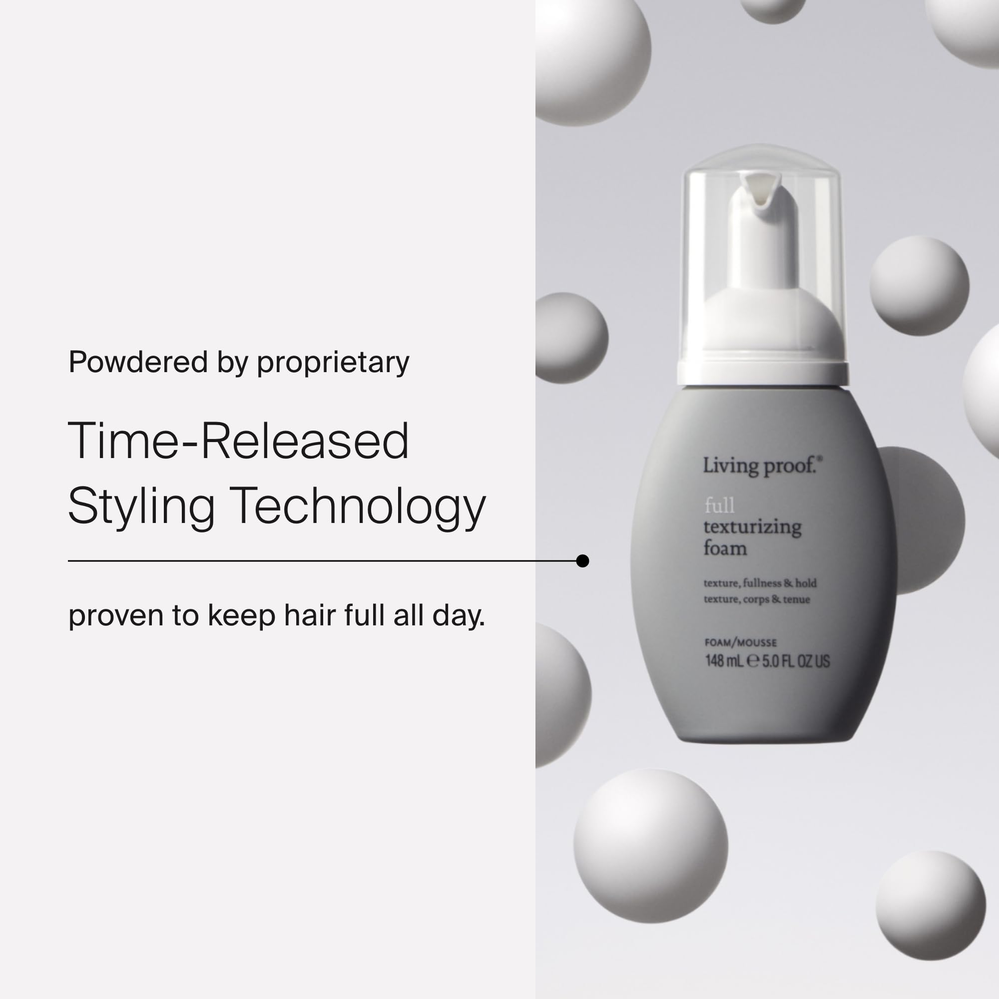 Living proof Full Texturizing Foam for Enhanced Hair Volume 4