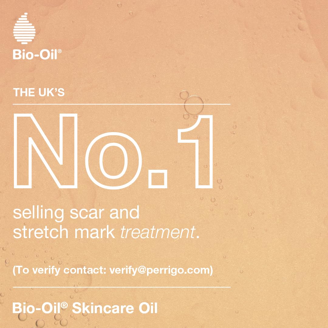 Bio-Oil Natural Skincare Oil for Scars, Stretch Marks & Firming - 200ml 6