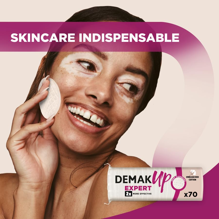 Demak'Up Expert Round Cotton Pads for Makeup Removal - 350 Count 5