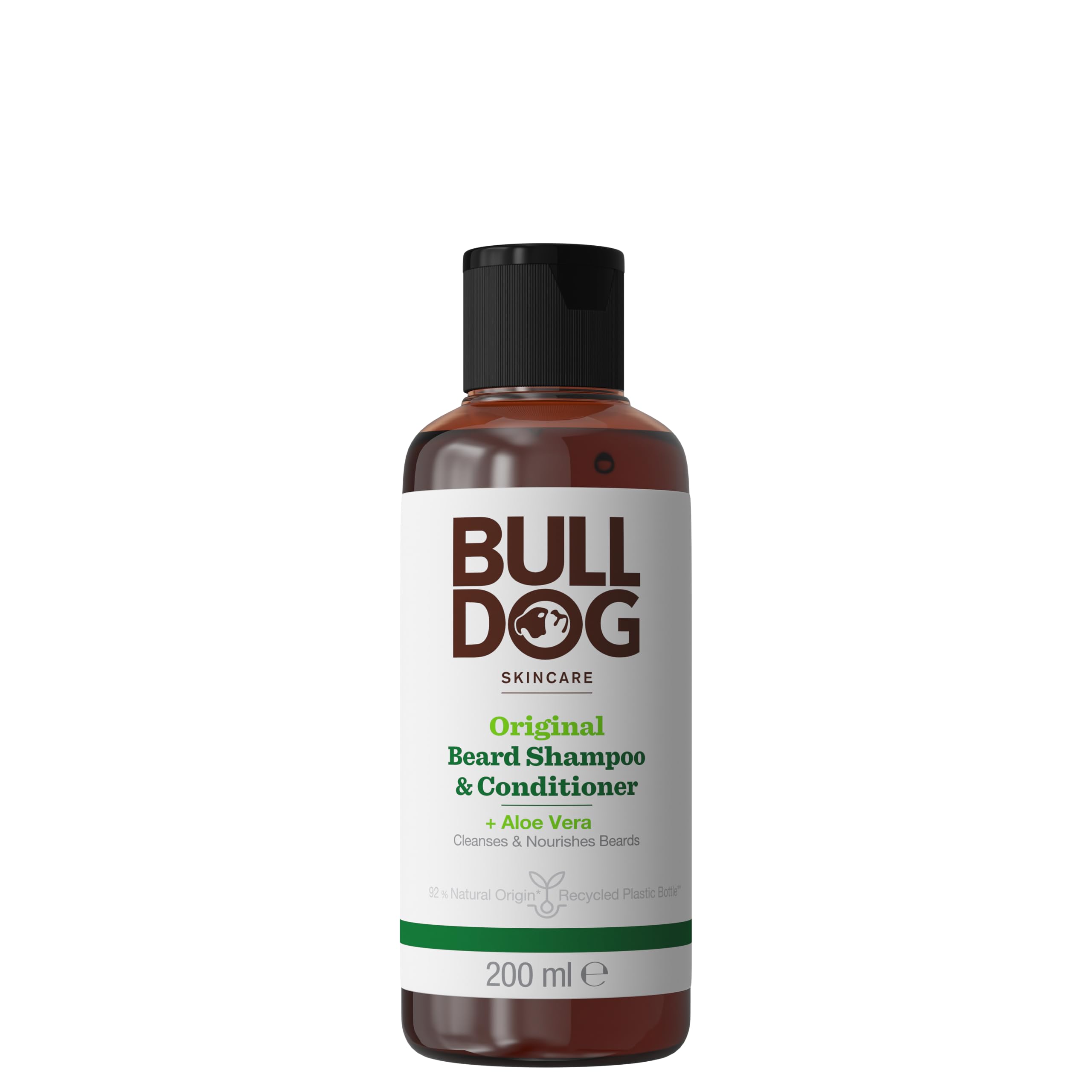 Bulldog Original 2-in-1 Beard Shampoo and Conditioner for Men (200ml)