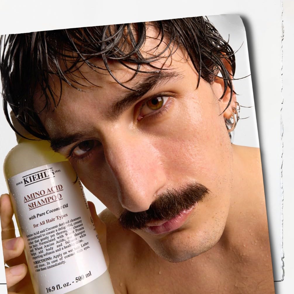 Kiehl's Amino Acid Shampoo with Amino Acids and Coconut Oil for Clarifying Hair 5
