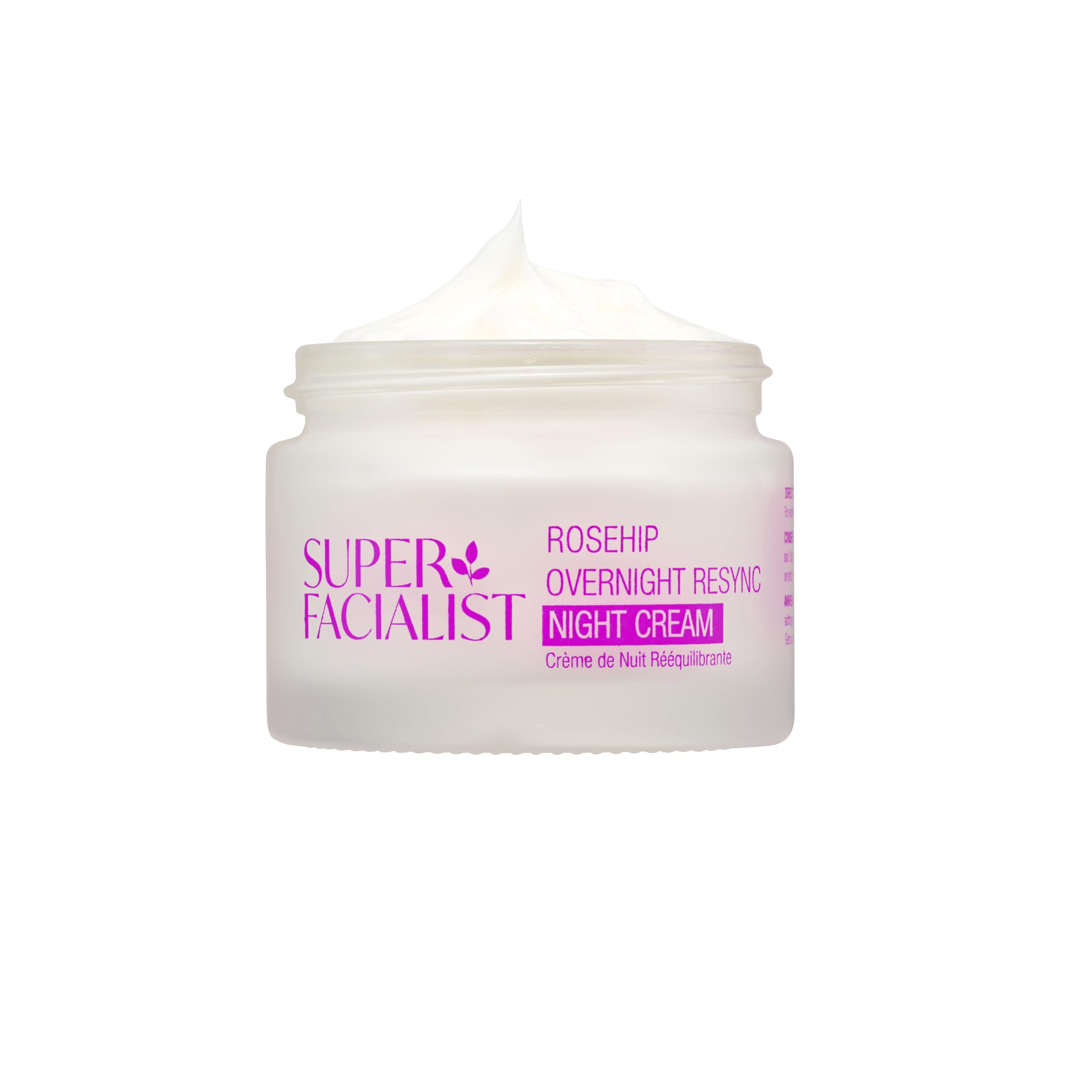 Super Facialist Rosehip Overnight Resync Night Cream with SleepSmart Complex