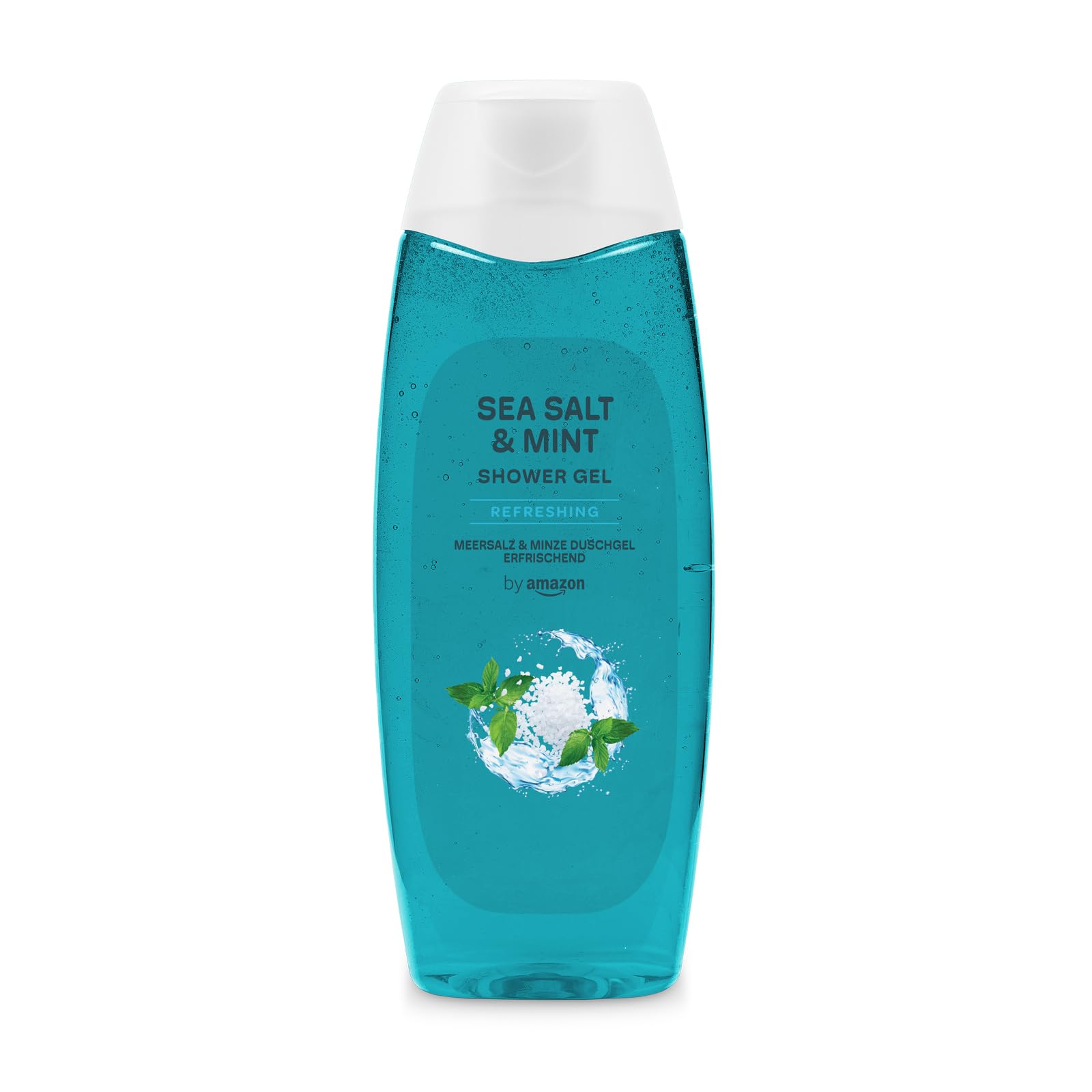 by Amazon Sea Salt & Mint Refreshing Shower Gel Twin Pack (2 x 500ml)