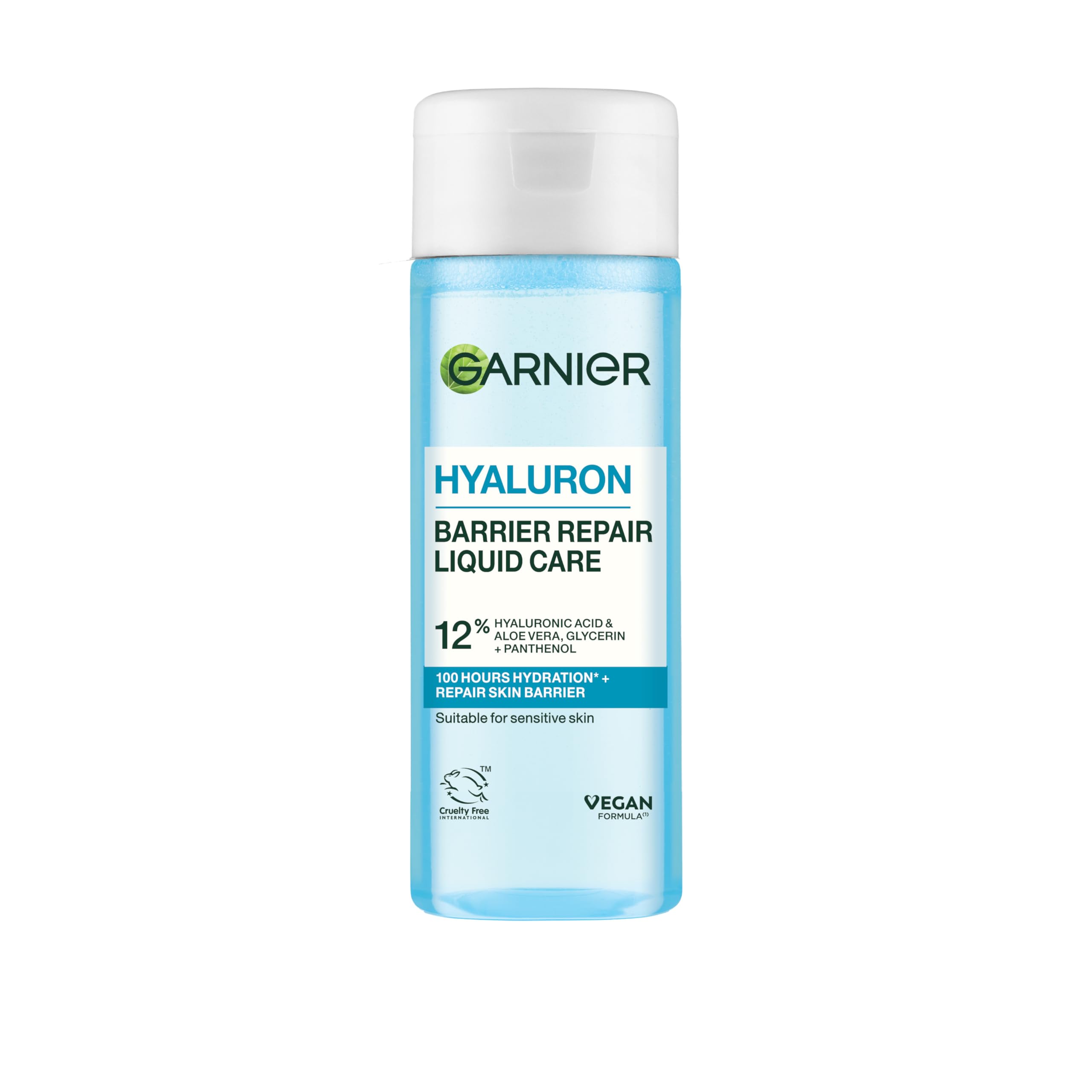 GARNIER Hyaluron Barrier Repair Liquid Care with 12% Glycerin & Panthenol, 120ml