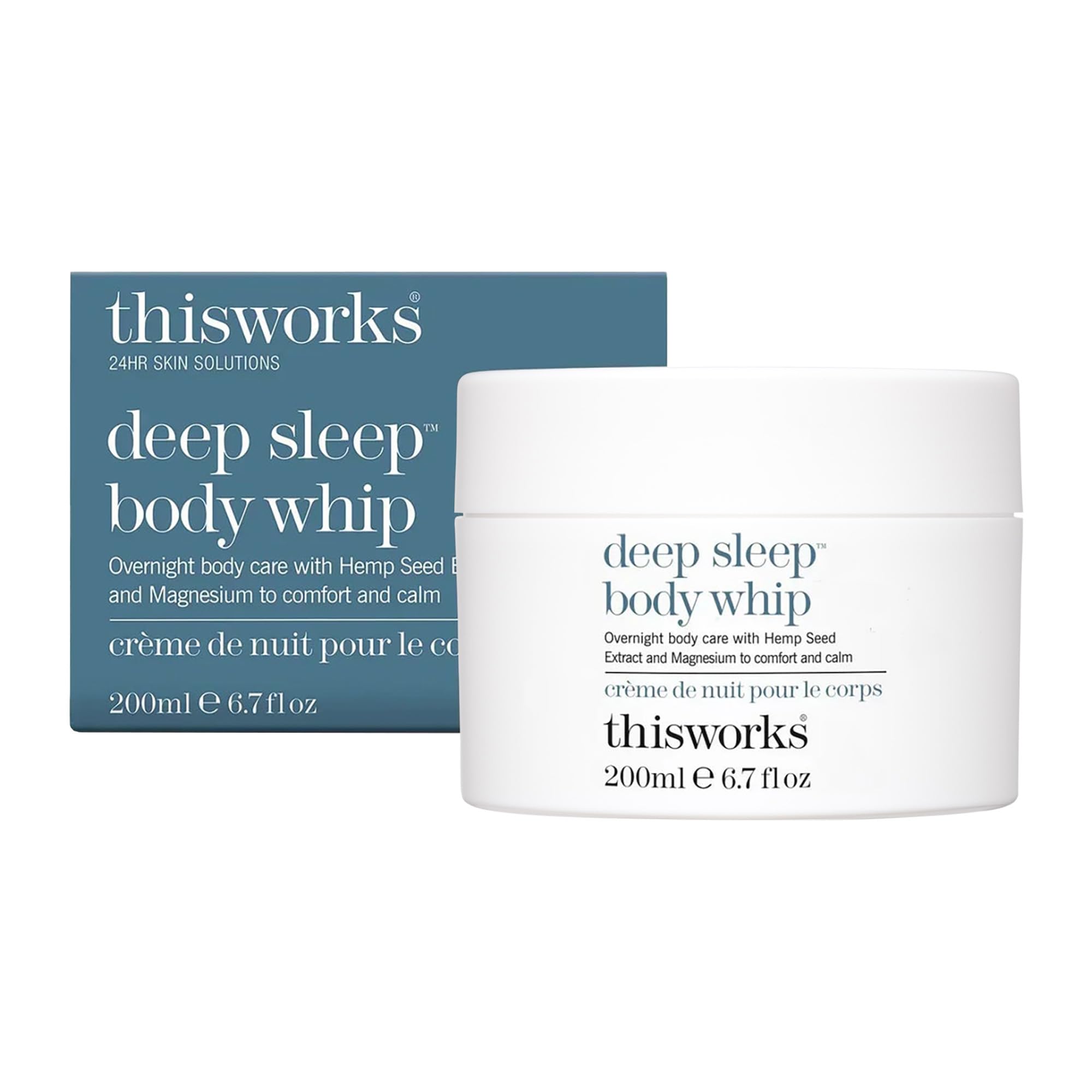 This Works Deep Sleep Body Whip, 200 ml - All Over Body Butter