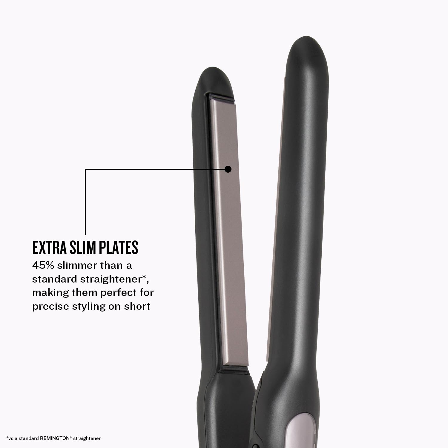 Remington Haarglätter mit extra schmalen Platten (für kurzes Haar, Pixie-Frisuren, 6