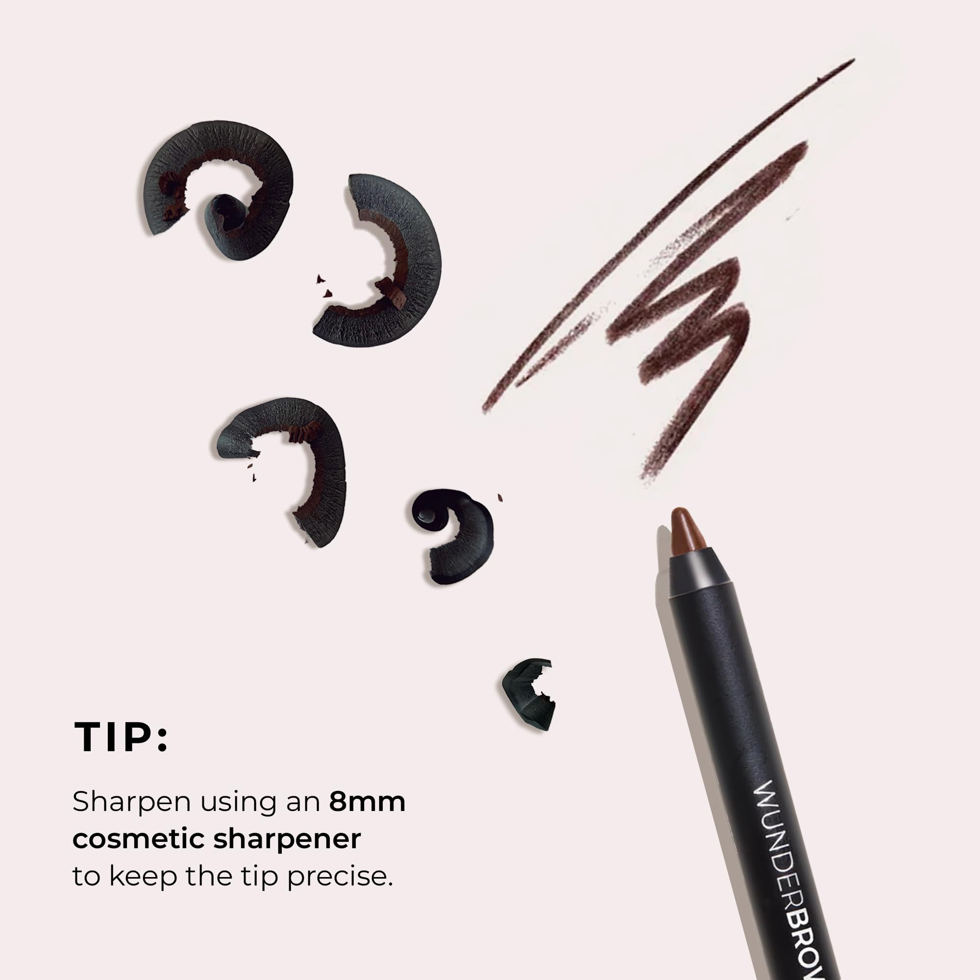 WUNDERBROW Super Stay Eyeliner Pencil - Waterproof & Smudge-Proof in Classic Bronze