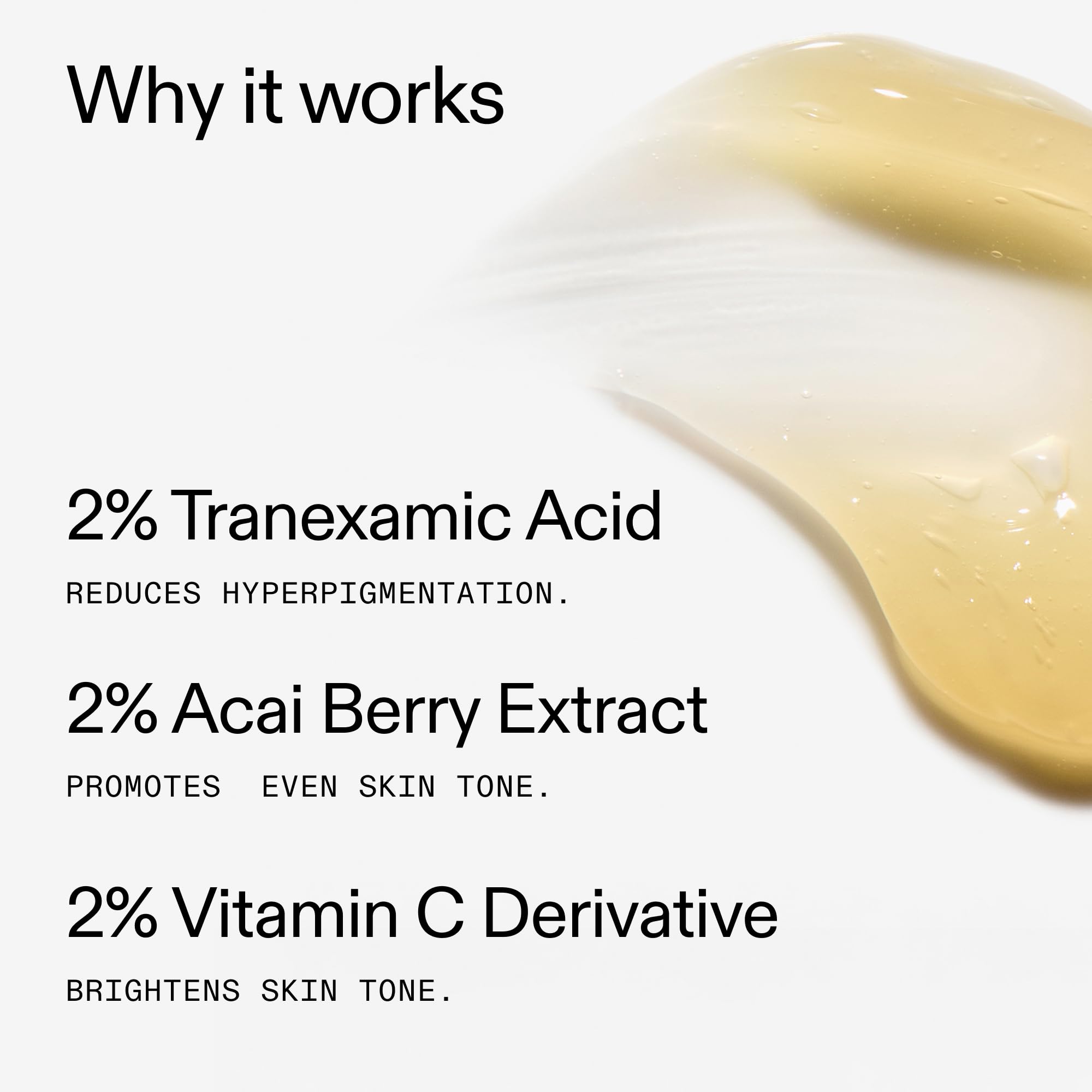 The Inkey List 2% Tranexamic Acid Serum for Dark Spots and Complexion Brightening (30ml) 4