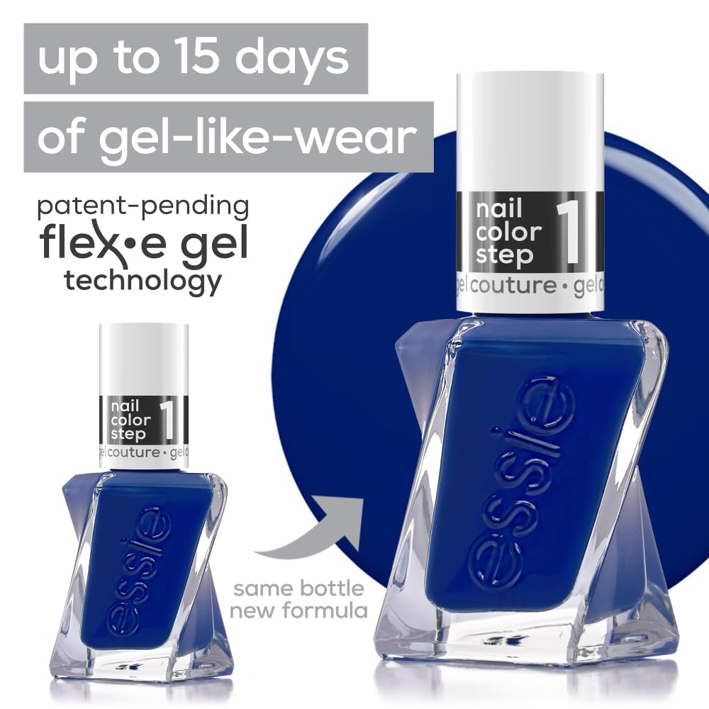 essie Gel Couture Gel-Like Nail Polish in New Heights - 15 Day Wear, Vegan, Glass-like Finish 3