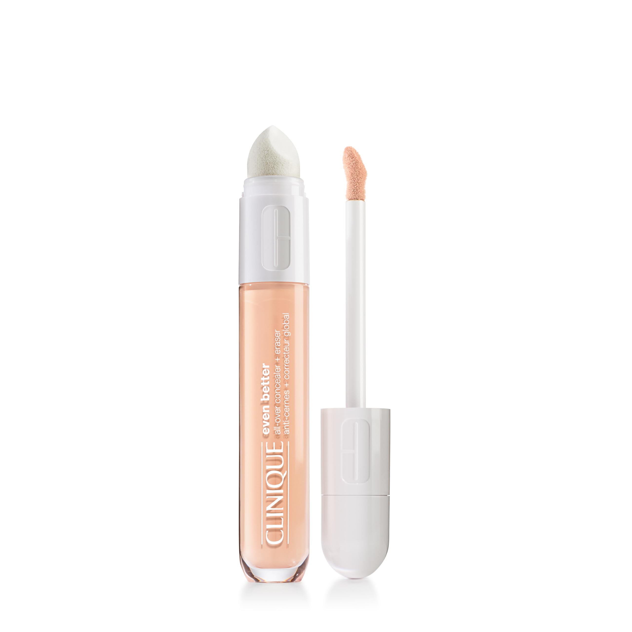 Clinique Even Better All-Over Full Coverage Concealer + Eraser für Augenringe | Feuchtigkeitsspendend, aufhellend und abschwellend