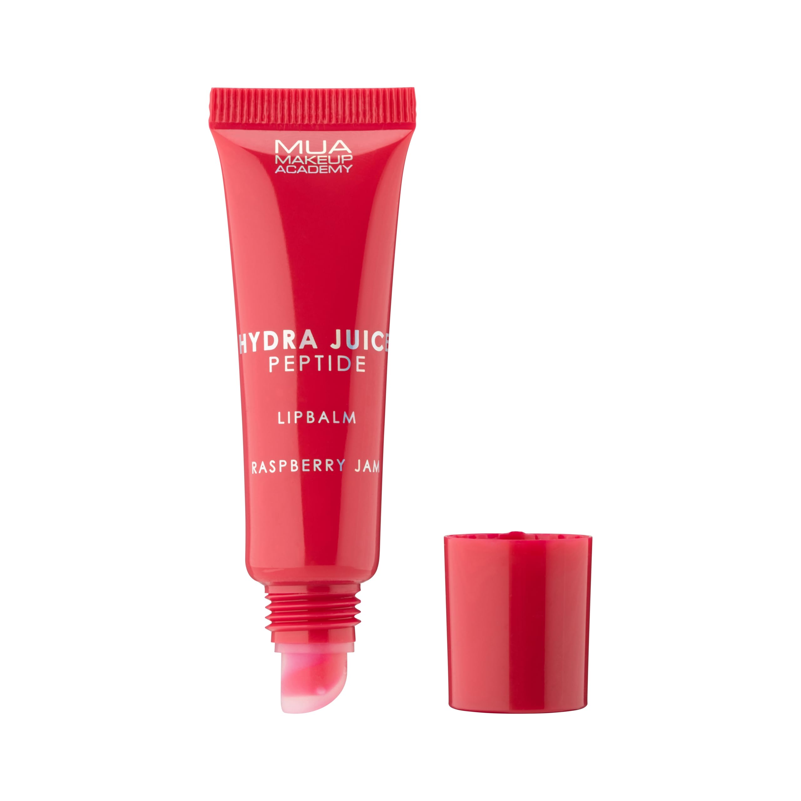 MUA Makeup Academy Hydra Juice Peptide Lip Balm, Raspberry Jam Flavor, Vegan & Cruelty-Free