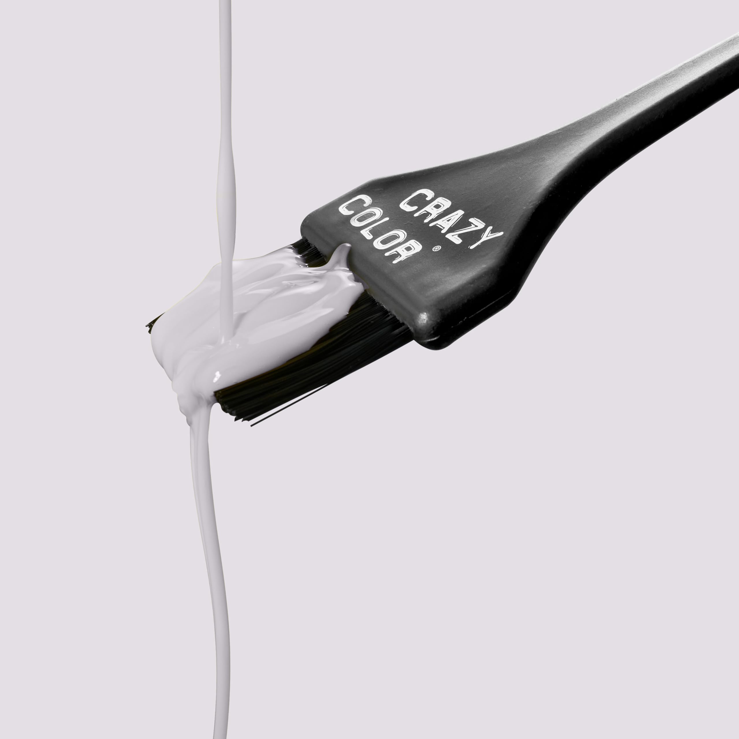 Crazy Color Metallic Platinum Semi-Permanent Hair Dye Duo - Vegan & Conditioning 3