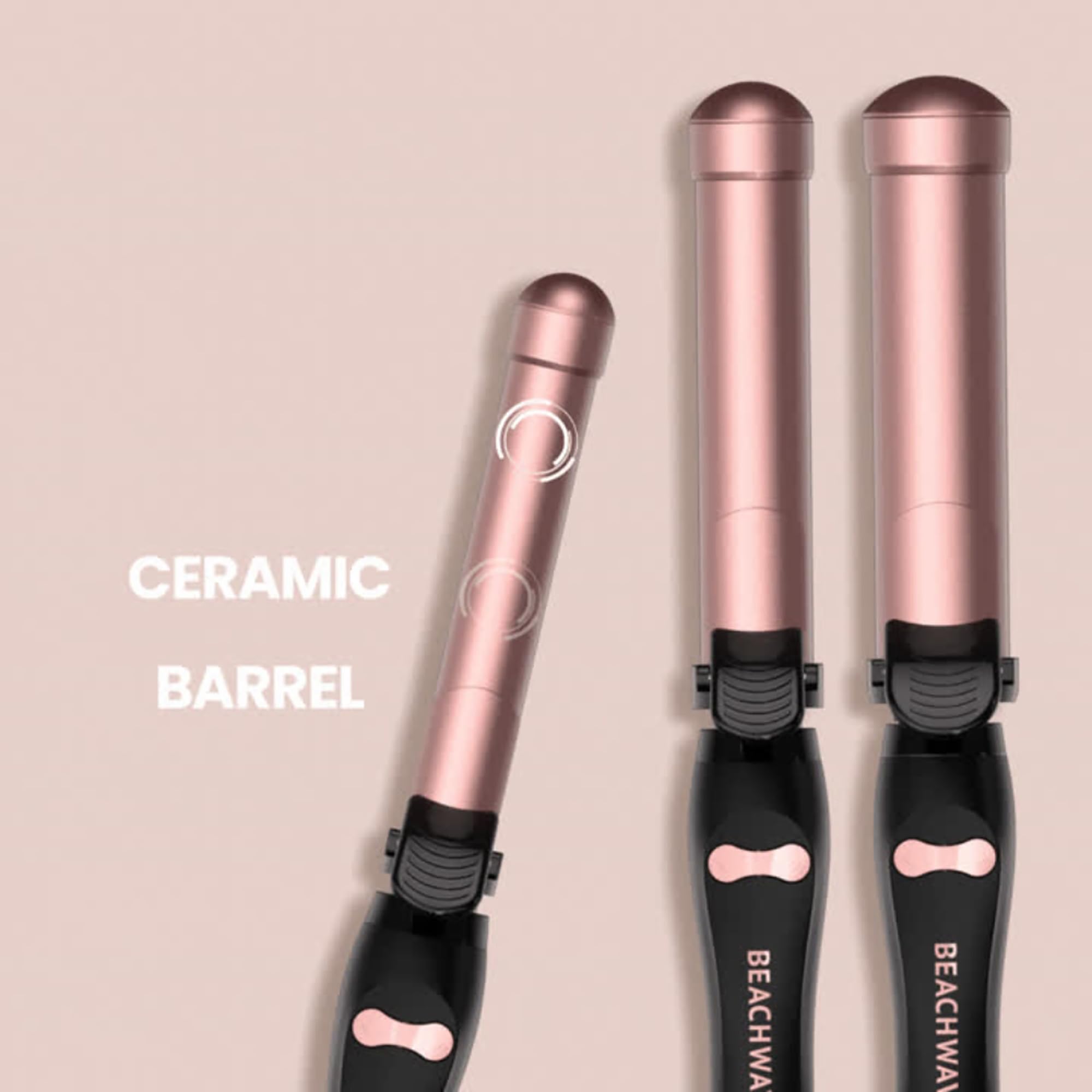 Beachwaver Co. B1 Automatic Rotating Curling Iron - 1-Inch Barrel, Midnight Rose 8