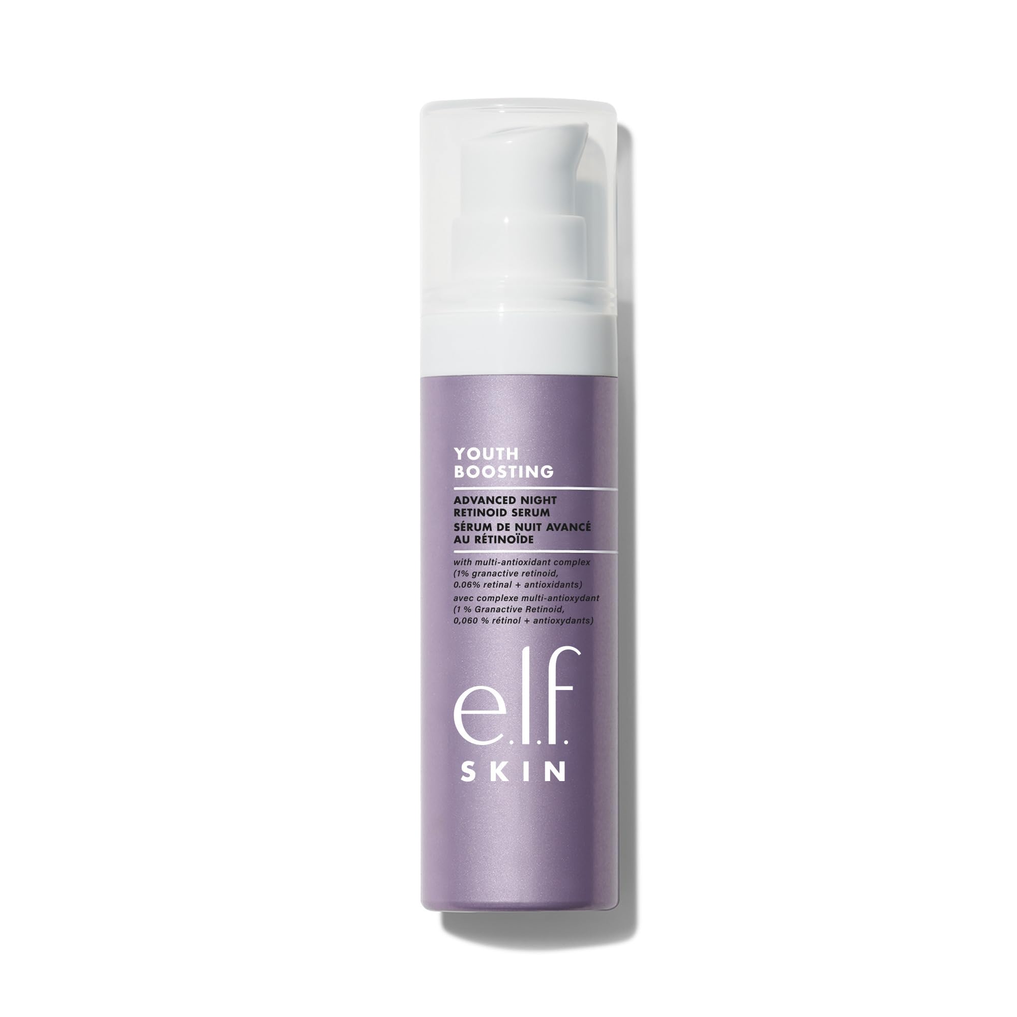 e.l.f. SKIN Youth Boosting Advanced Night Retinoid Serum with Hyaluronic Acid