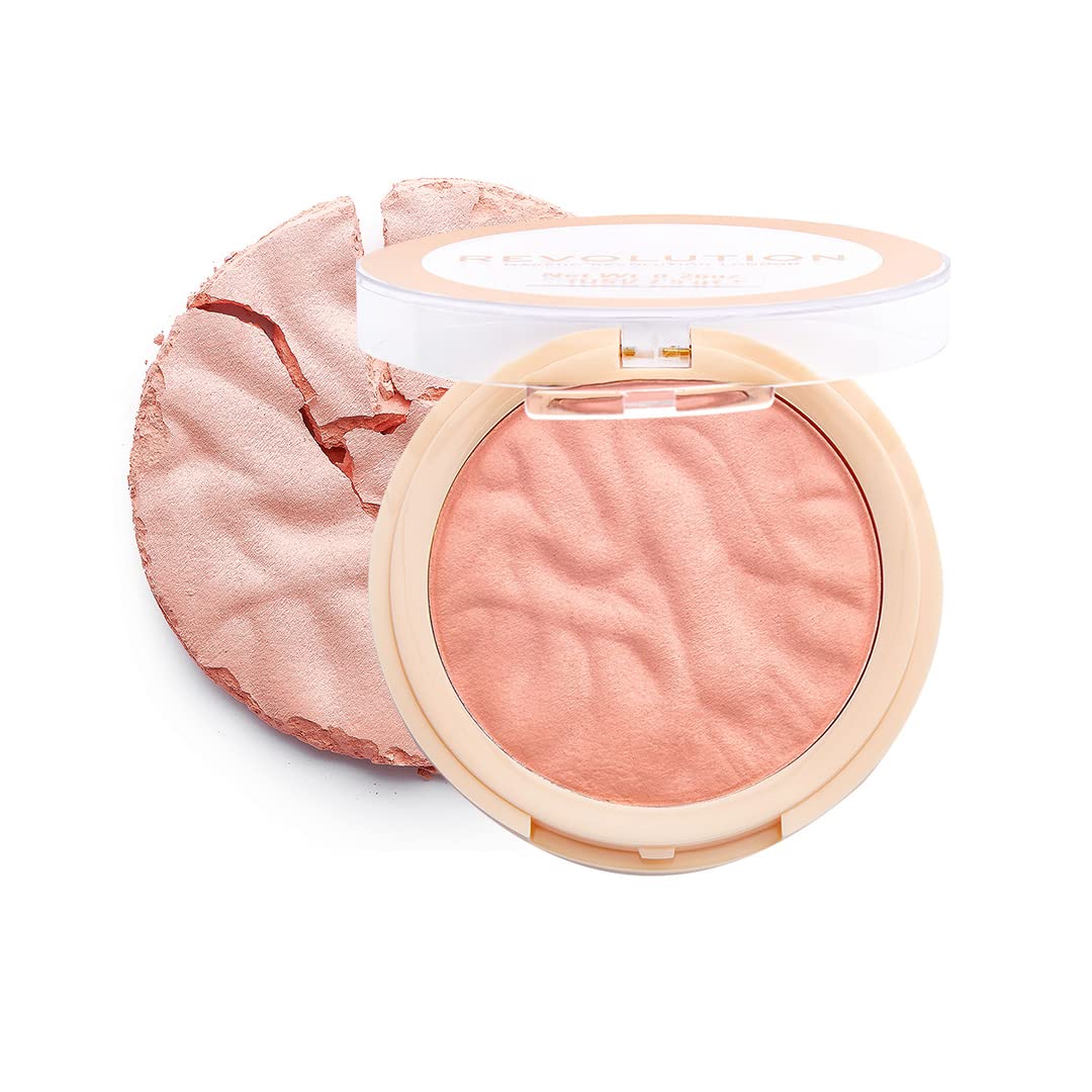 Revolution Beauty London Blusher Reloaded - Peaches and Cream Highly Pigmented Face Blusher, 7.5 g