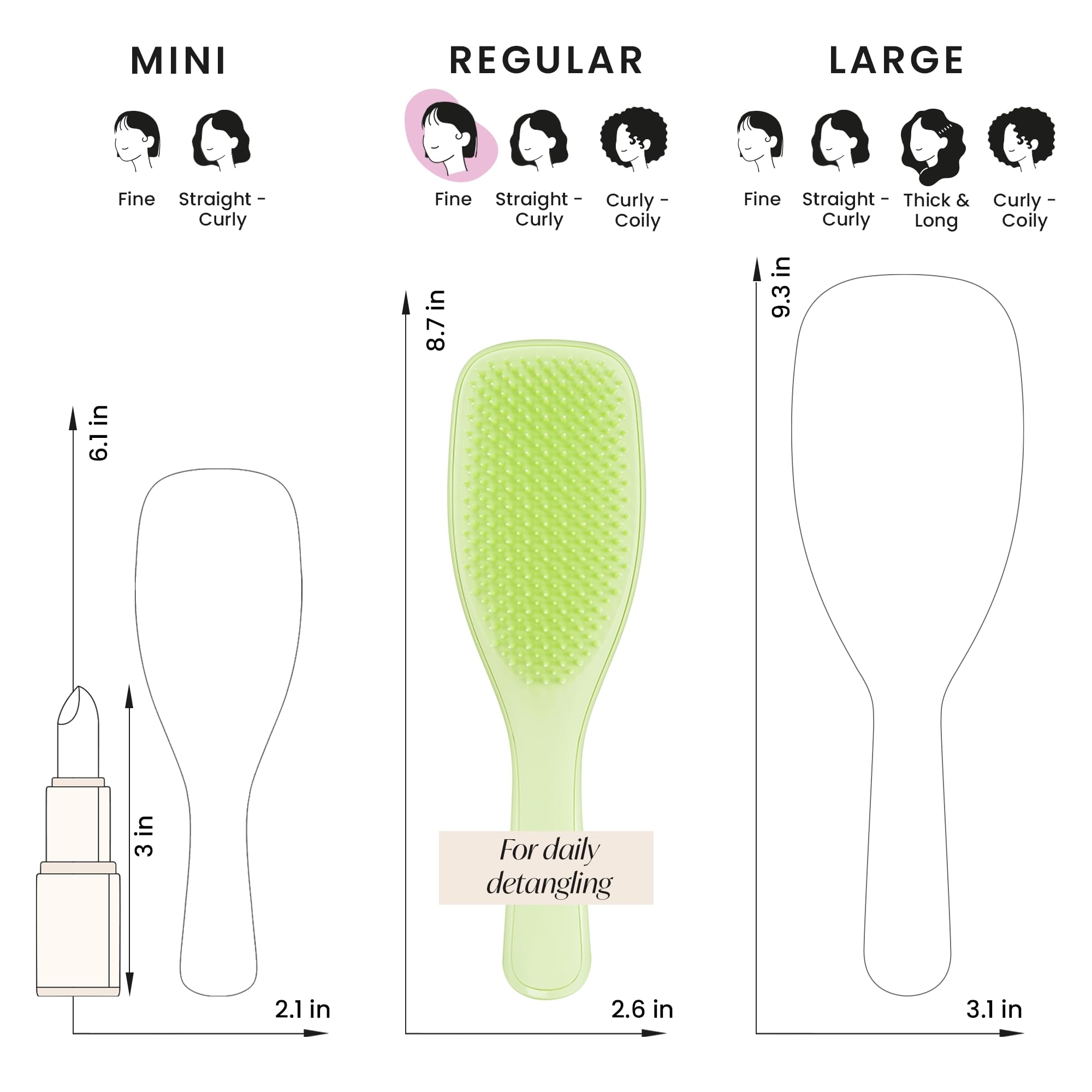 Tangle Teezer Plant Based Ultimate Detangler Brush for Coloured & Fine Hair 7