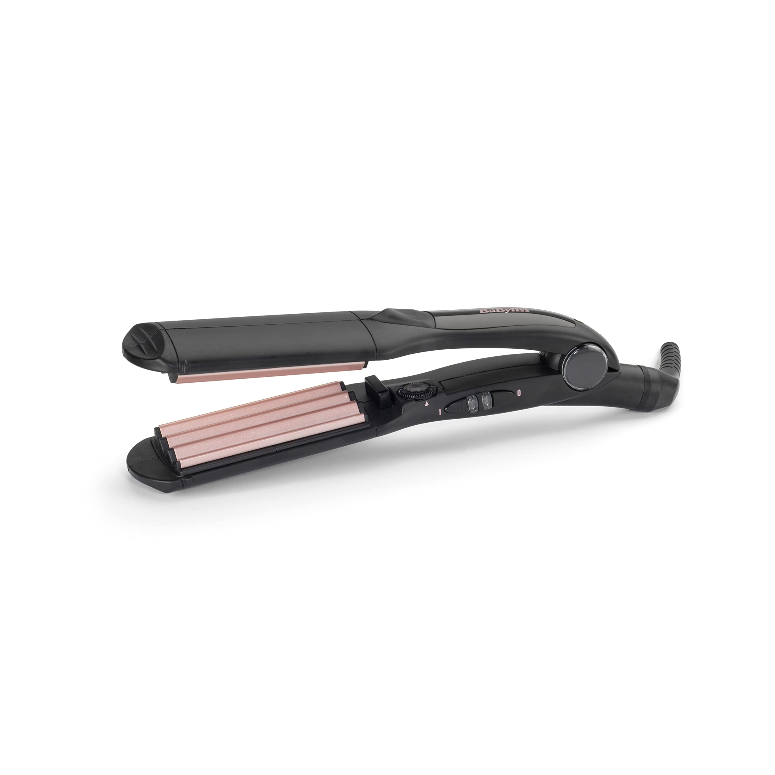 BaByliss Hair Crimper with Tourmaline Ceramic Coating and 10 Heat Settings