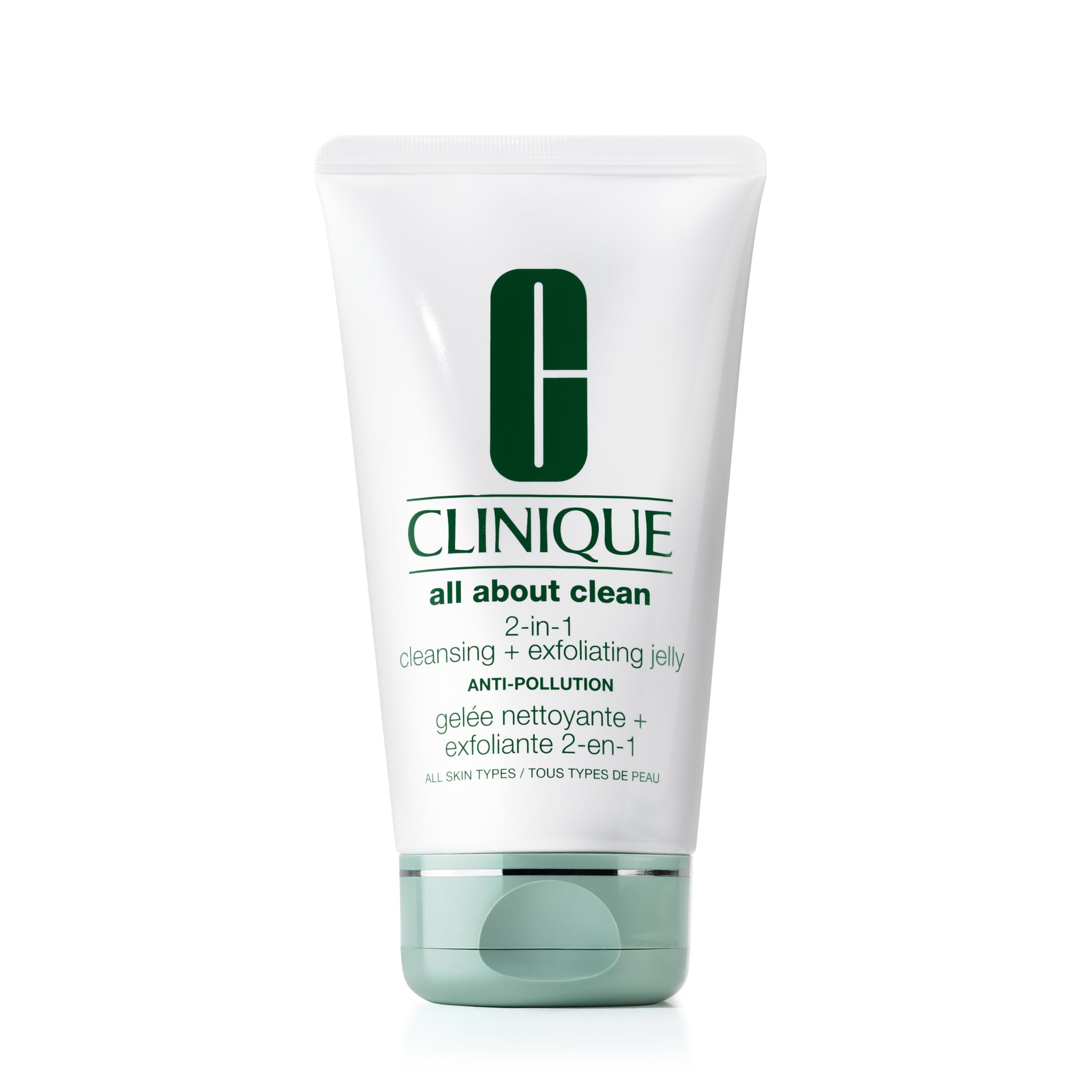 Clinique All About Clean 2-in-1 Cleansing + Exfoliating Jelly for Face