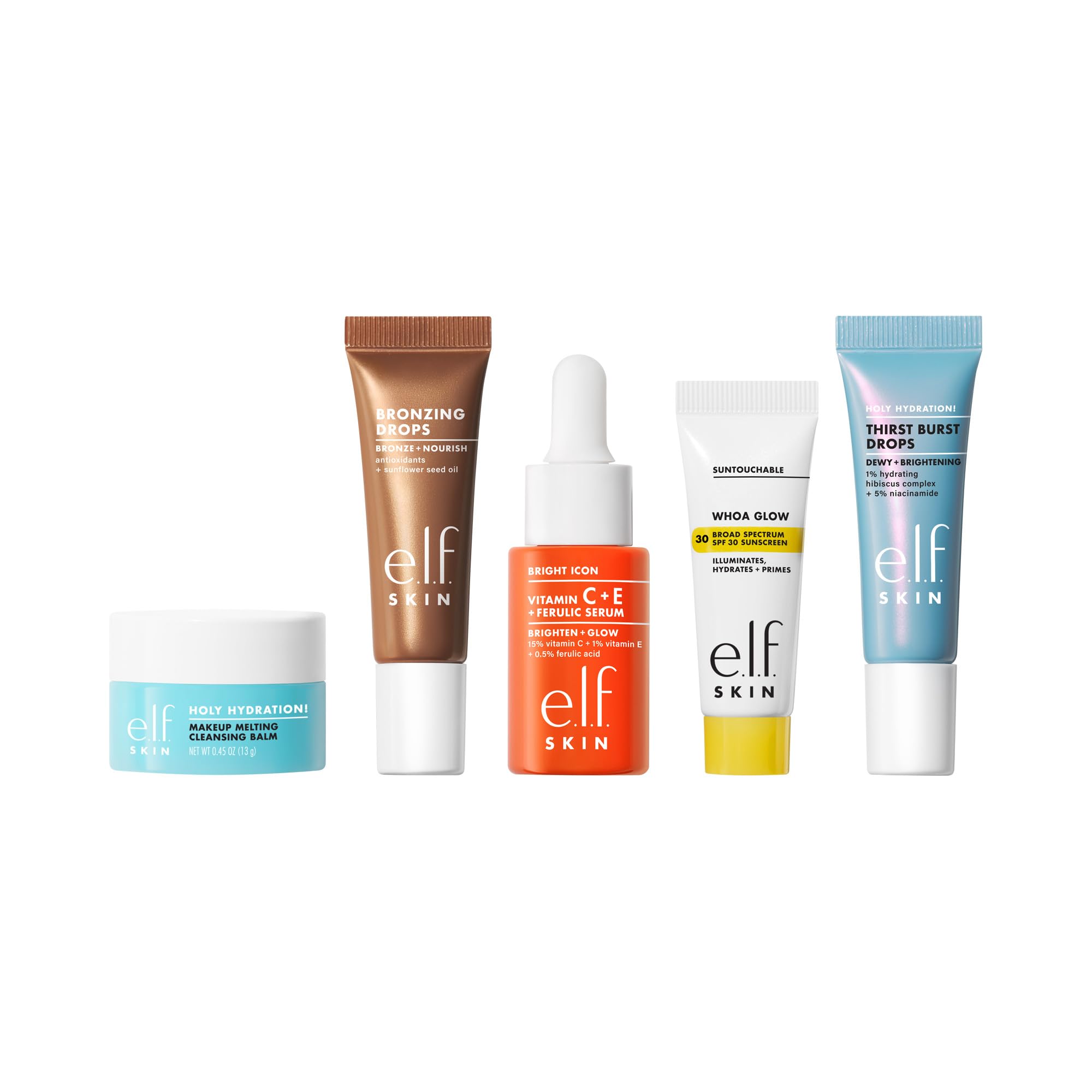 e.l.f. SKIN Best & Obsessed Travel Skincare Kit with SPF 30 6