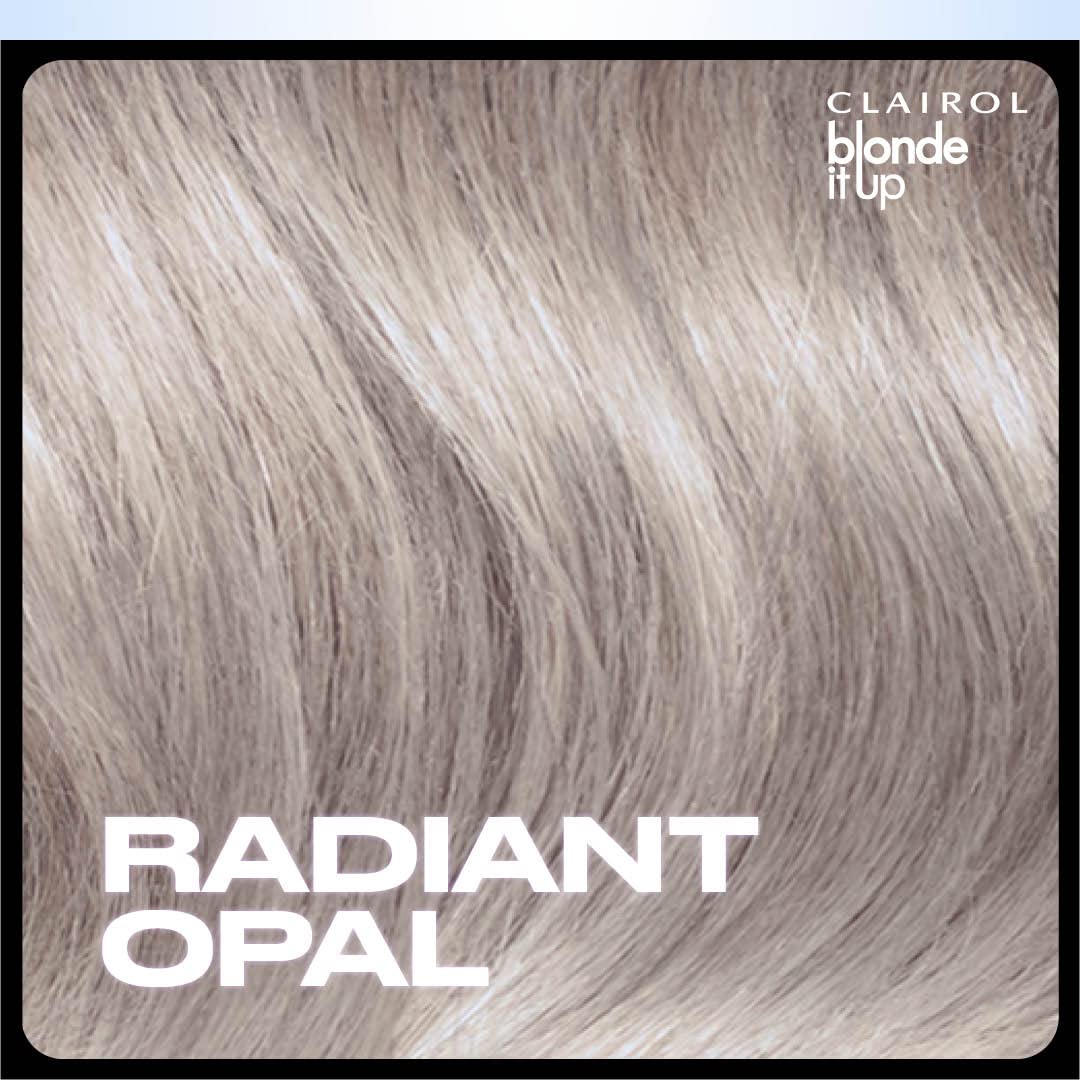 Clairol Blonde It Up Crystal Glow Toner Kit - Radiant Opal for Blonde Hair 7