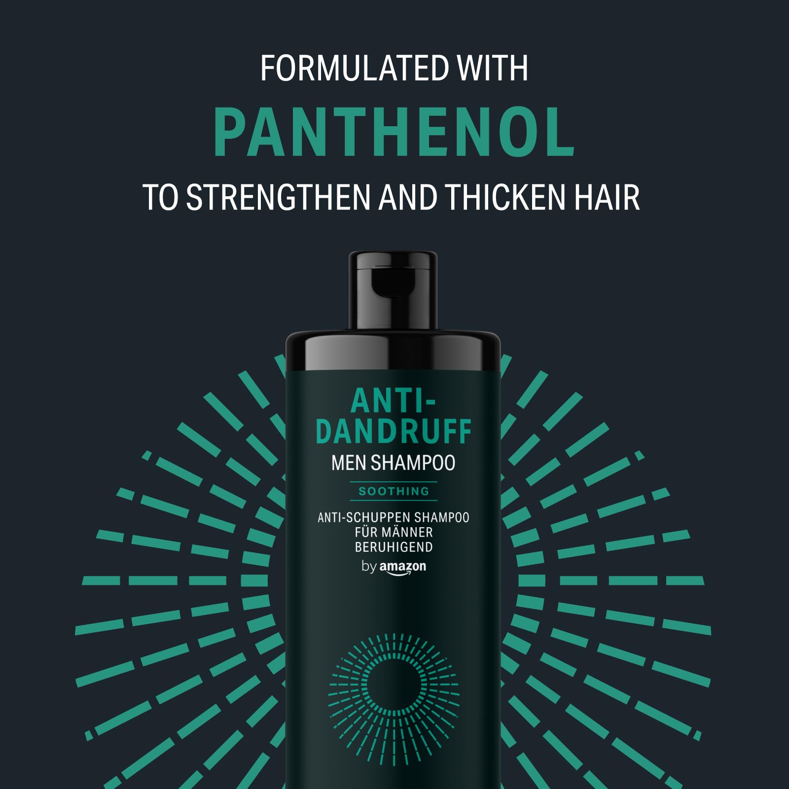 by Amazon Men’s Anti-Dandruff Shampoo Twin Pack (2 x 400 ml) 3